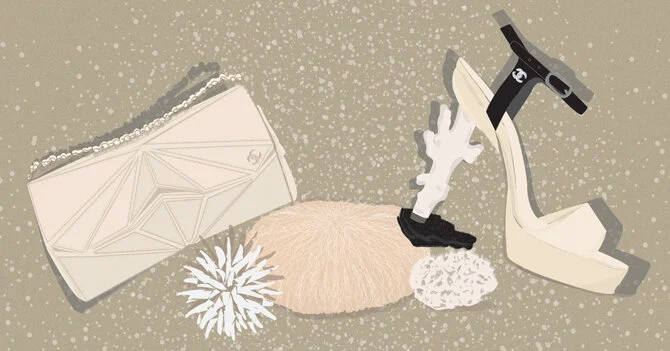 Chanel accessories illustration for Chanel, by don oehl, New York City.