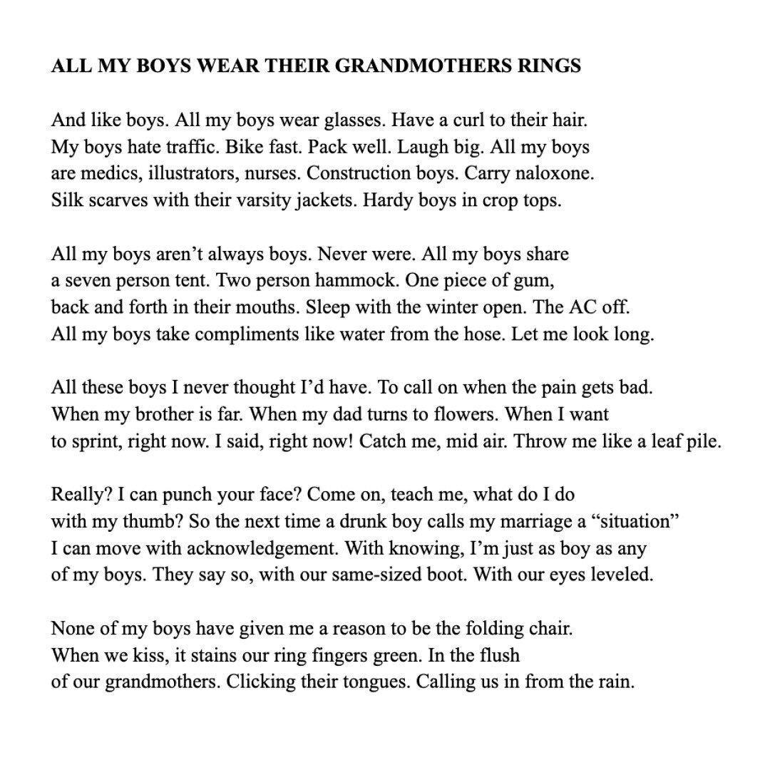 Long overdue but shout outs to @canthiusmag for publishing my poem ALL MY BOYS after boys such as @israelsosobad and @johndacarpenter and not boys like @paodungao . For all the queer boys I love and have loved and will always love, especially the que