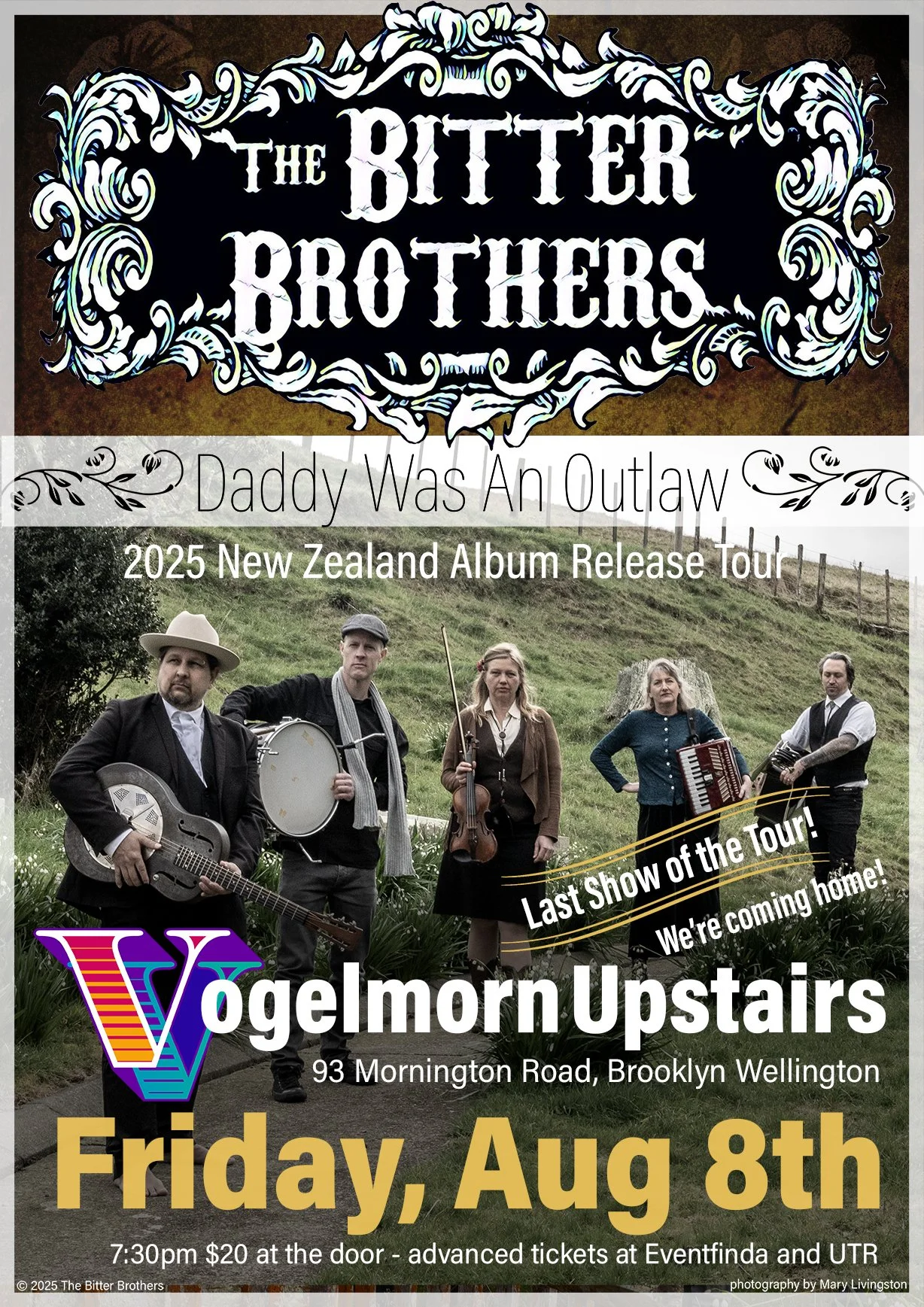 The Bitter Brothers | Vogelmorn Upstairs