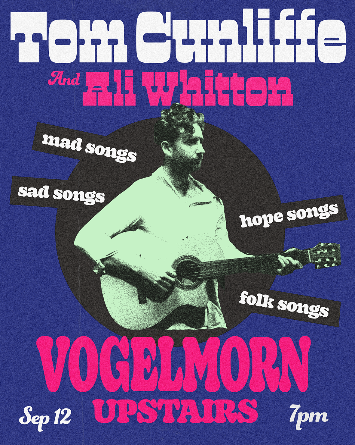 Tom Cunliffe and Ali Whitton | Vogelmorn Upstairs
