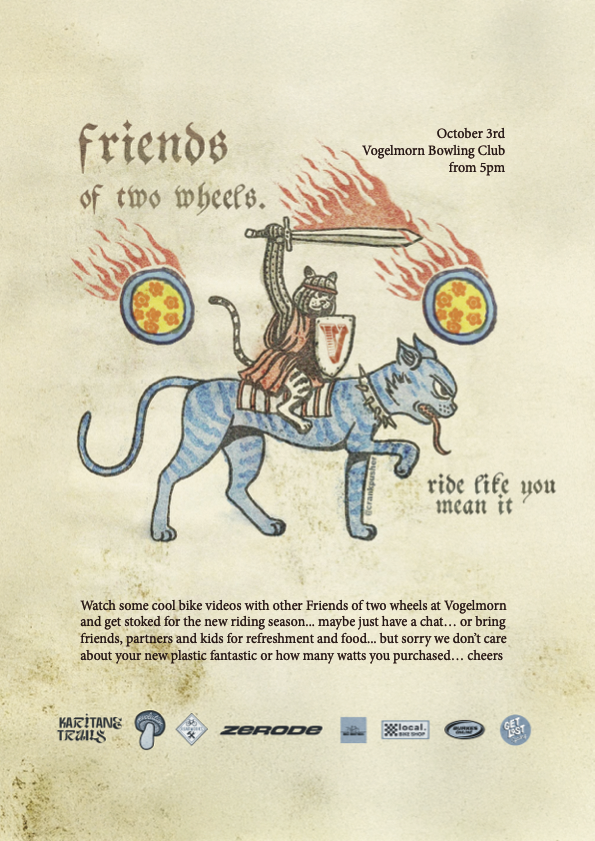 Friends of Two Wheels | Vogelmorn Upstairs