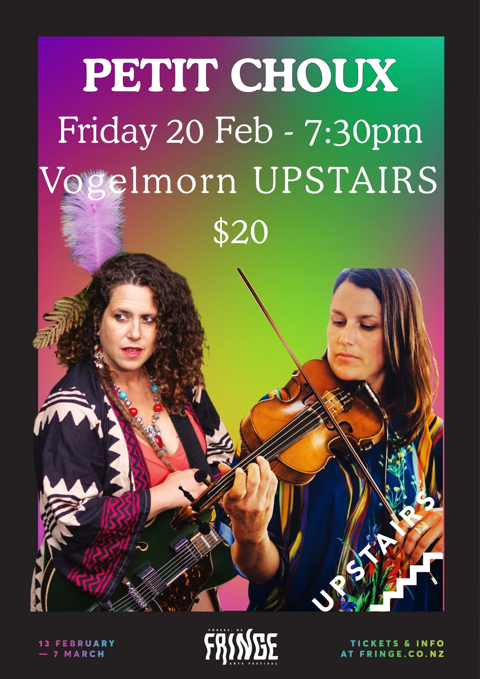 Fringe Festival: Petit ChouX | Vogelmorn Upstairs