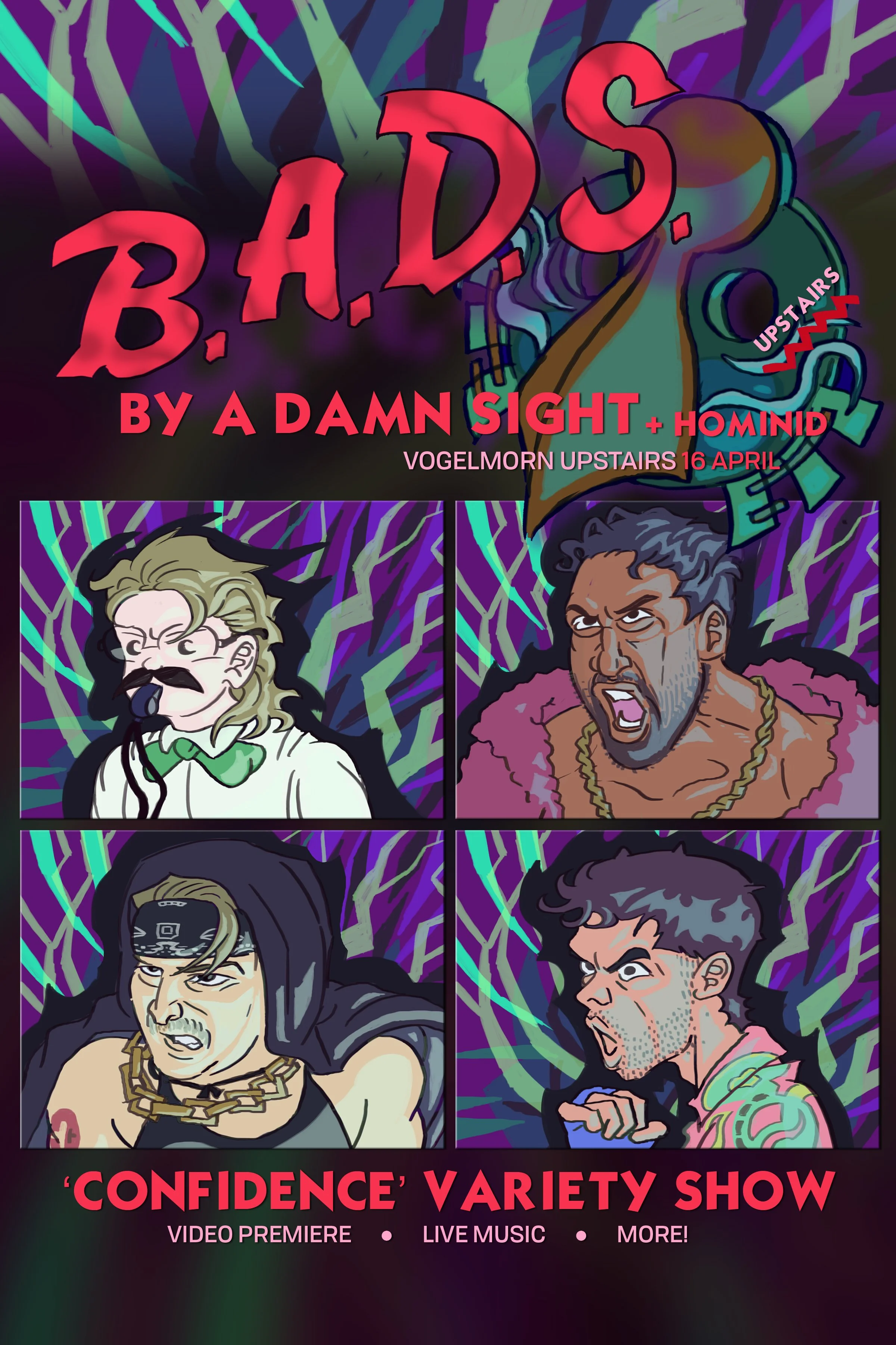 Music Video Premiere & Gig: By A Damn Sight