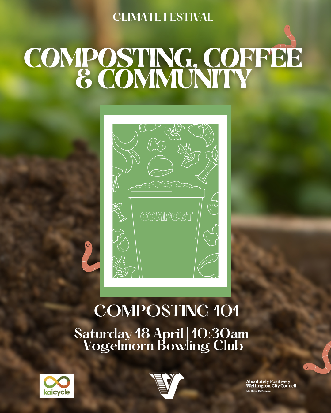 Compost, Community &amp; Coffee: Composting 101 Workshop | Vogelmorn Upstairs