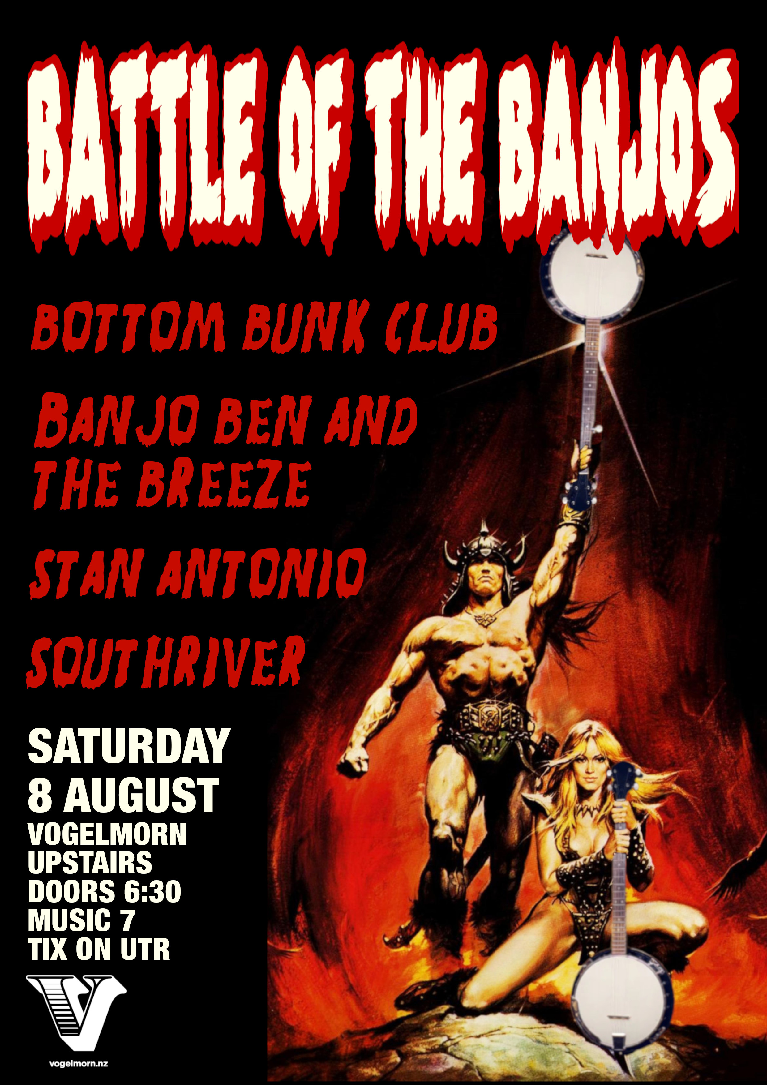 Battle of the Banjos | Vogelmorn Upstairs