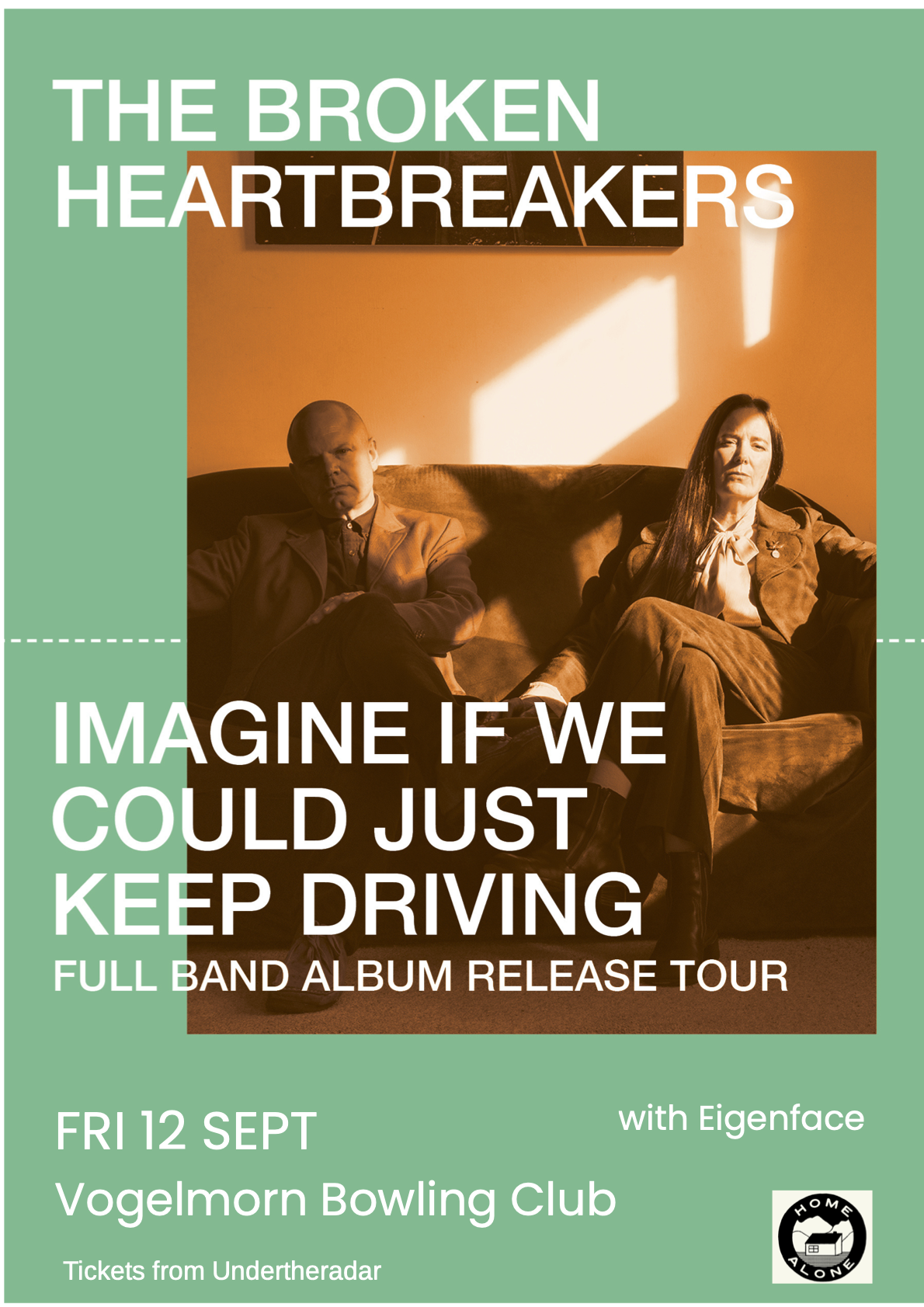 The Broken Heartbreakers: ‘Imagine If We Could Just Keep Driving’ Album Release | Vogelmorn Upstairs
