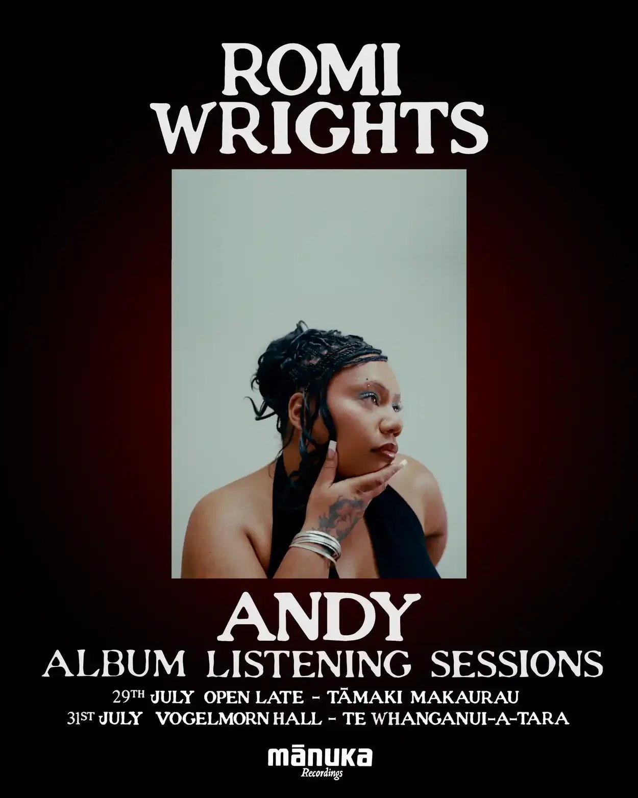 Romi Wrights 'Andy' Listening Session | Vogelmorn Hall
