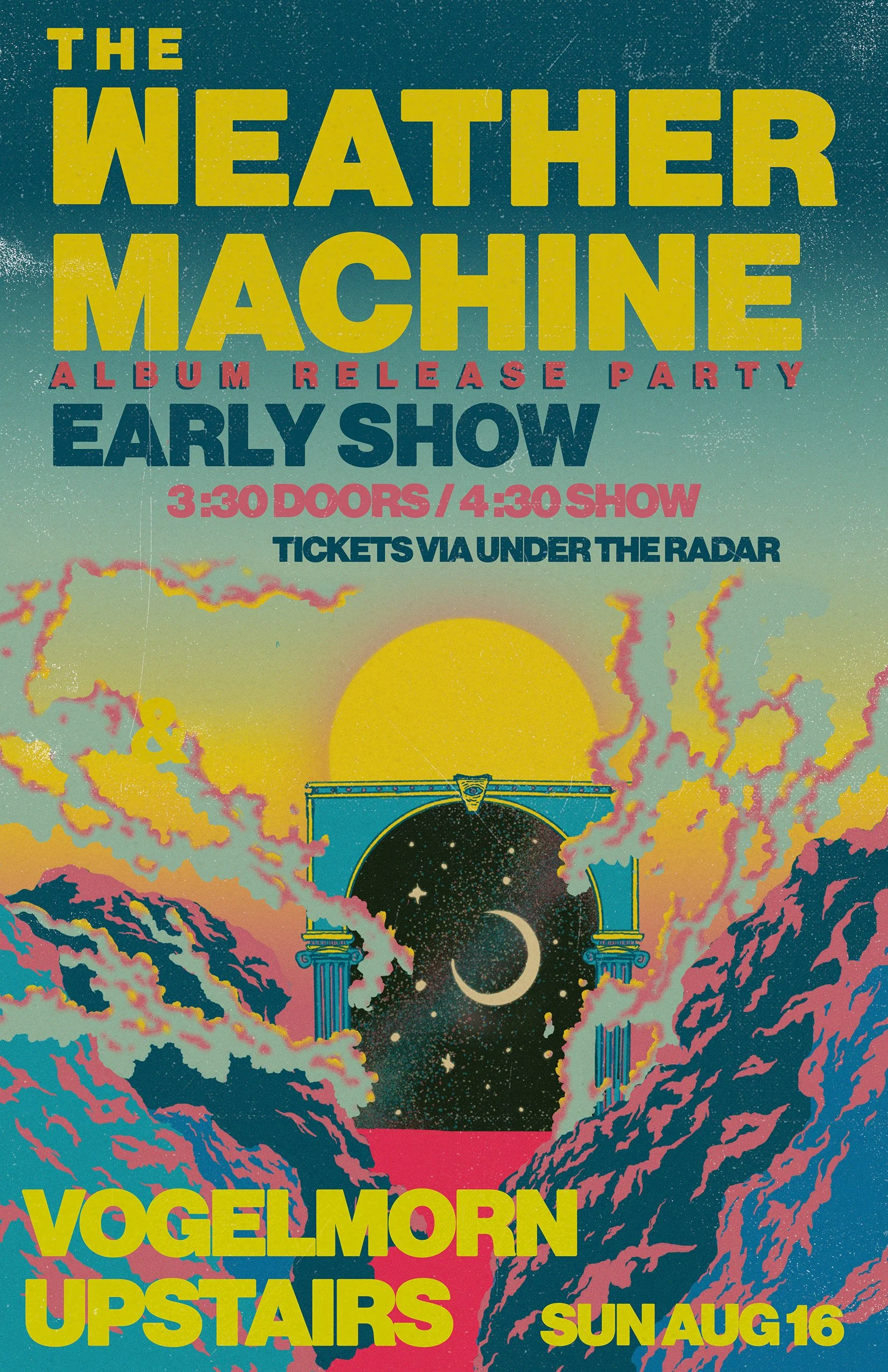 The Weather Machine | Album Release | Vogelmorn Upstairs