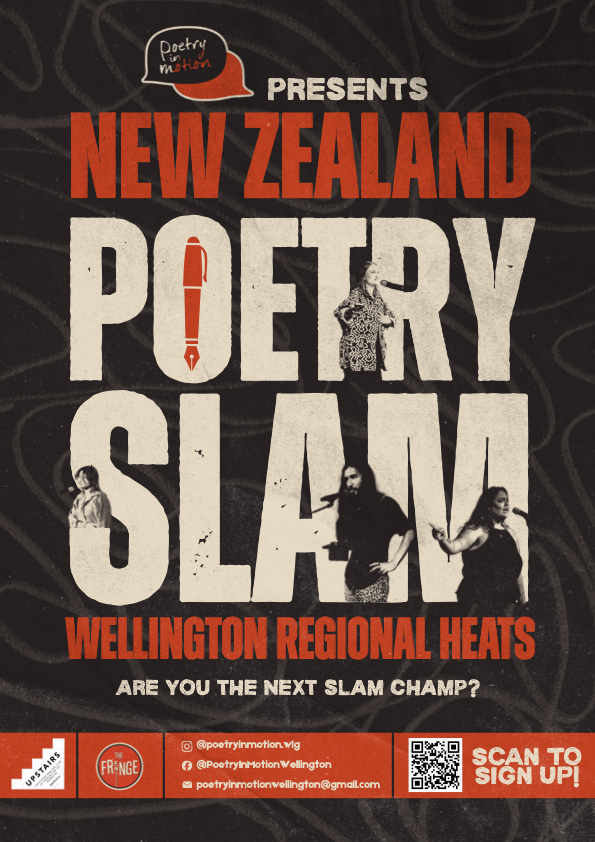 New Zealand Poetry Slam: Wellington Regional Heats | Vogelmorn Upstairs