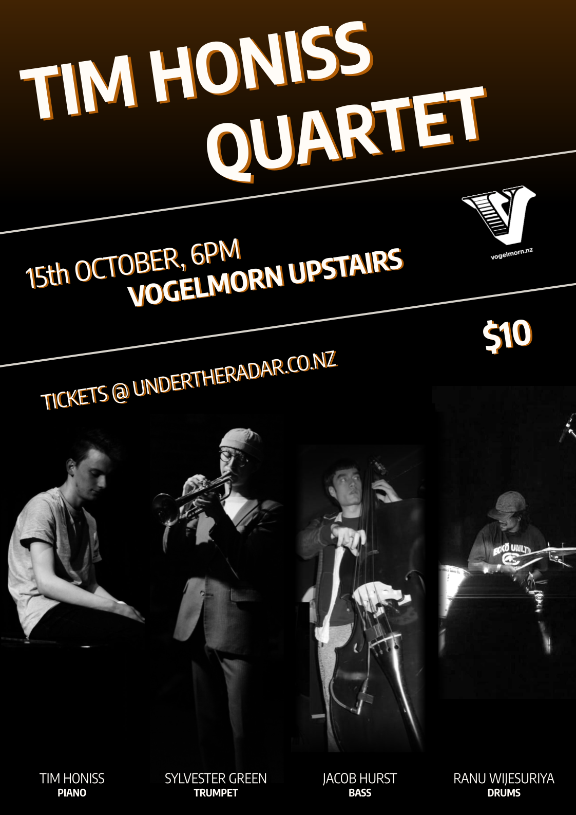 Tim Honiss Quartet Jazz Festival | Vogelmorn Upstairs