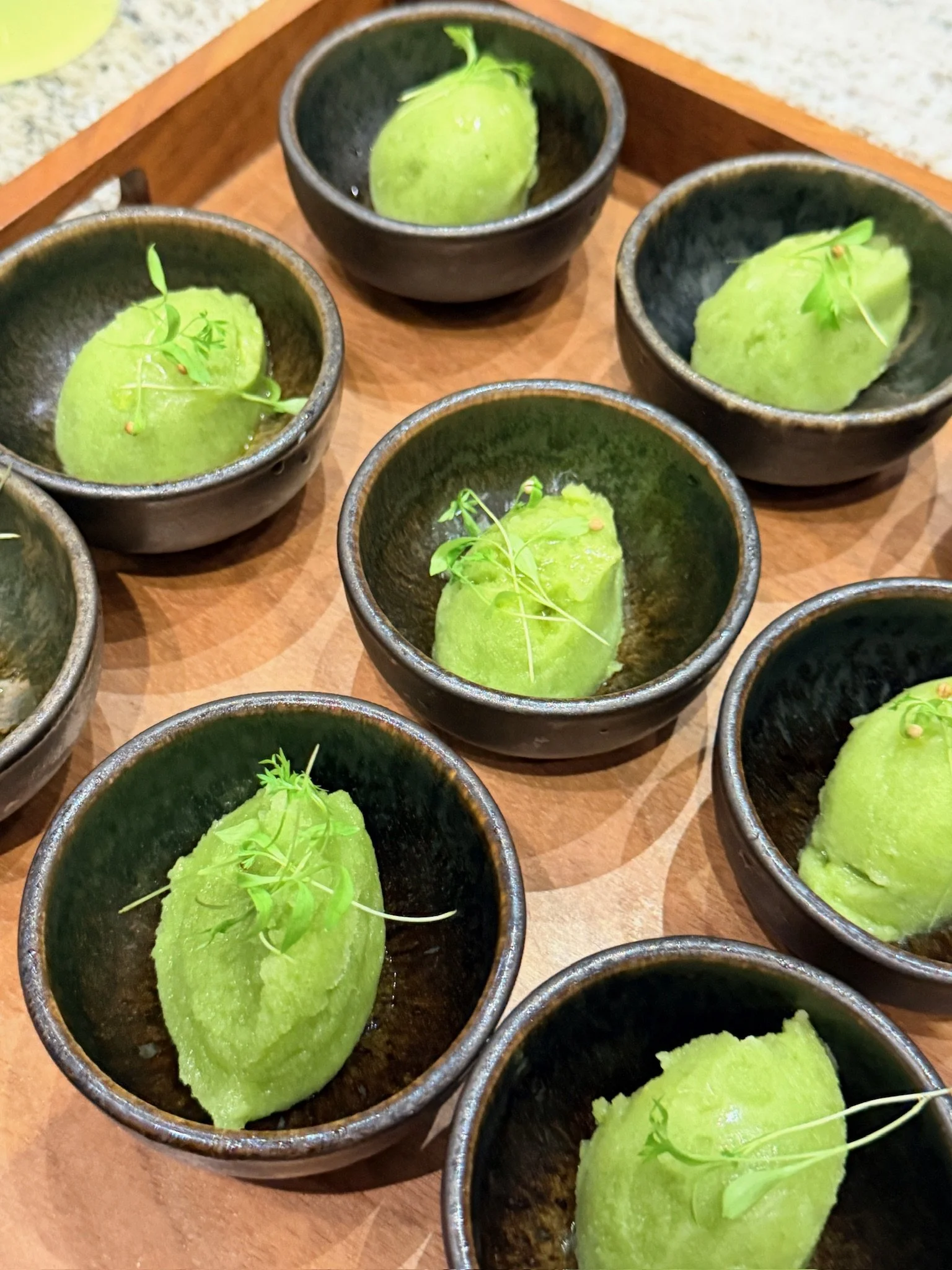 cactus sorbet pallet cleanser 