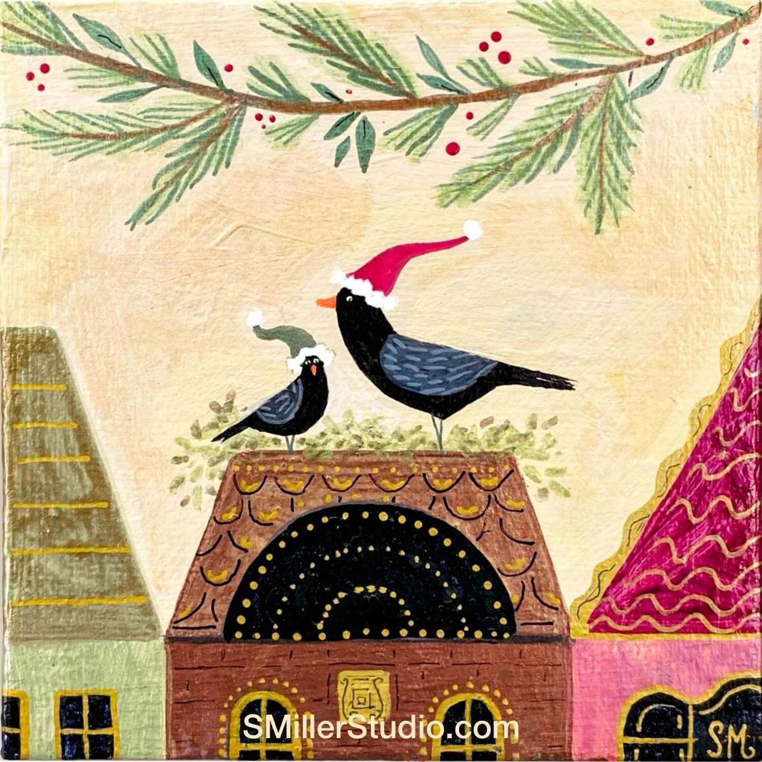 Jingle_Birds_4x4_Painting_SMillerStudio.com 2.jpg