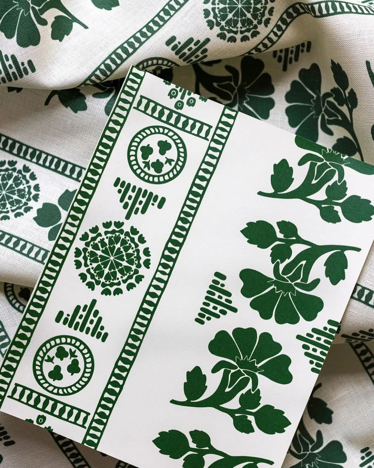 The most beautiful green. I want it all over my house.