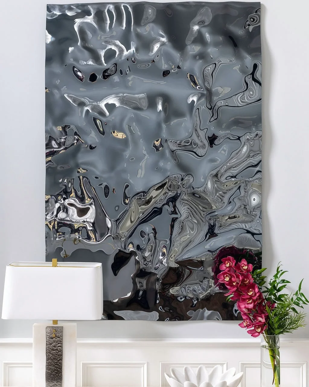 Gorgeous entryway details.  Design by @hadassahsweetdesign