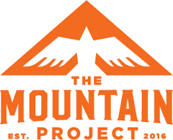Logo featuring a stylized mountain with wings and the text 'The Mountain Project' and 'Est. 2016'
