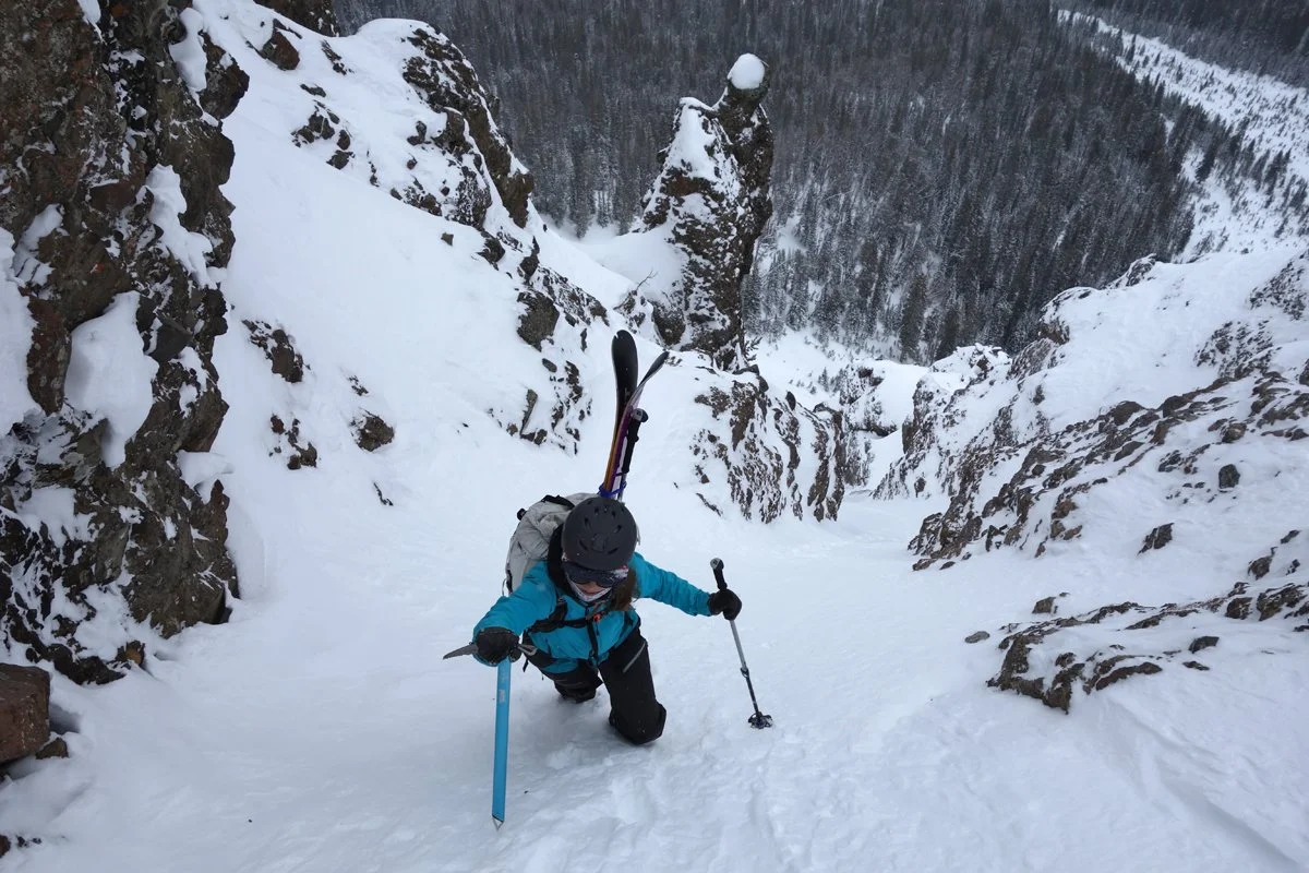 Backcountry ski guiding — Montana Mountaineering Association