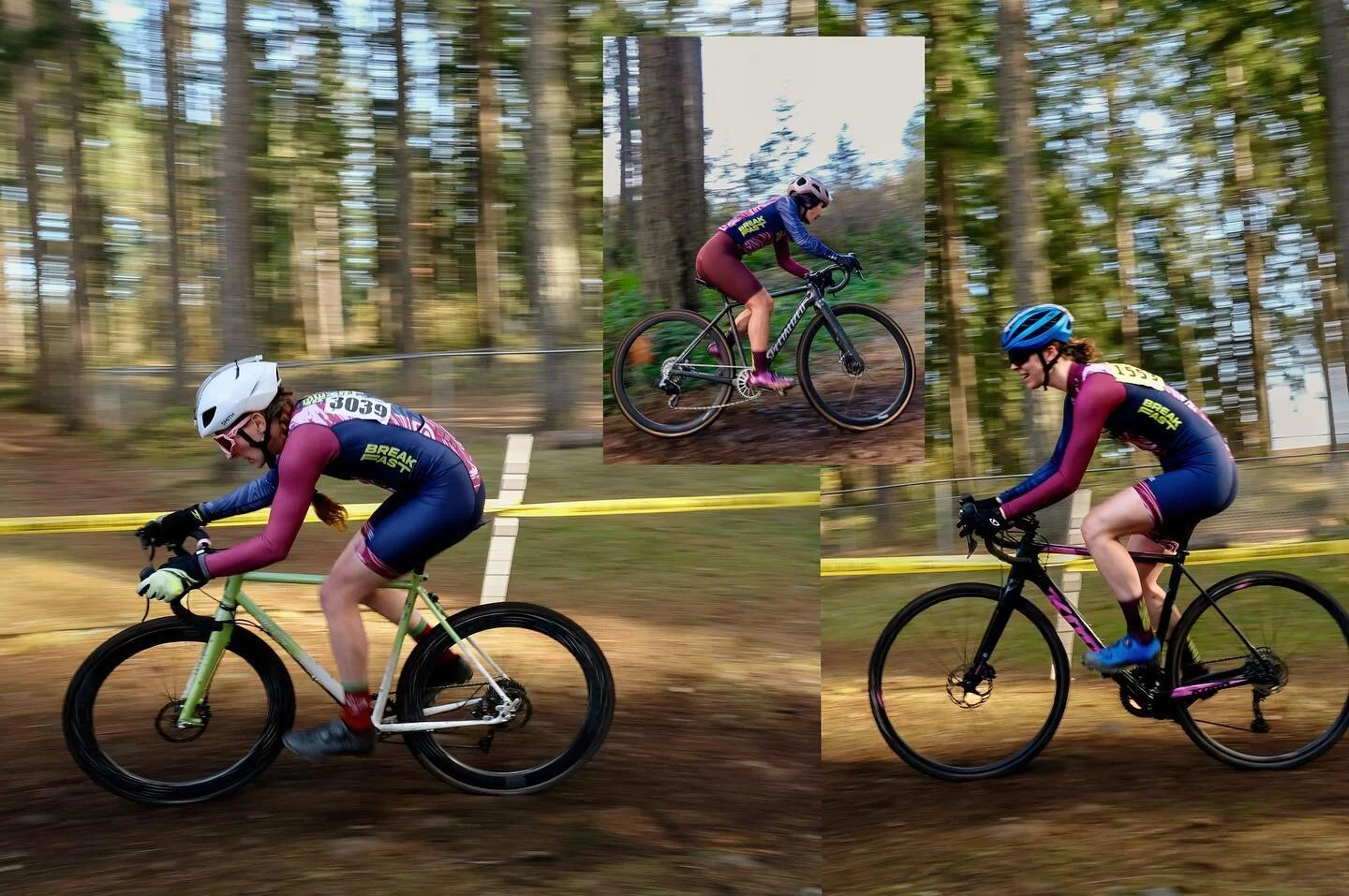 14 pancakes were out last Sunday at CXR Frontier! It was a beautiful dry and chilly day for some roots, rocks, and singletrack. We were treated to some brilliant weather and cold temps.

Podium highlights include: 
Bry - 1st Cat 1/2 W
Sally - 2nd Cat