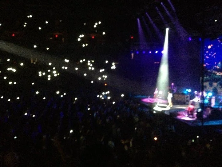 Our first concert together John Mayer in Wichita, Dec. 2013. Meg&rsquo;s absolute favorite artist at the time. Blake debated whether it was too early in the relationship to buy tickets as a birthday gift. Turns out Meg&rsquo;s dad gifted us tickets f