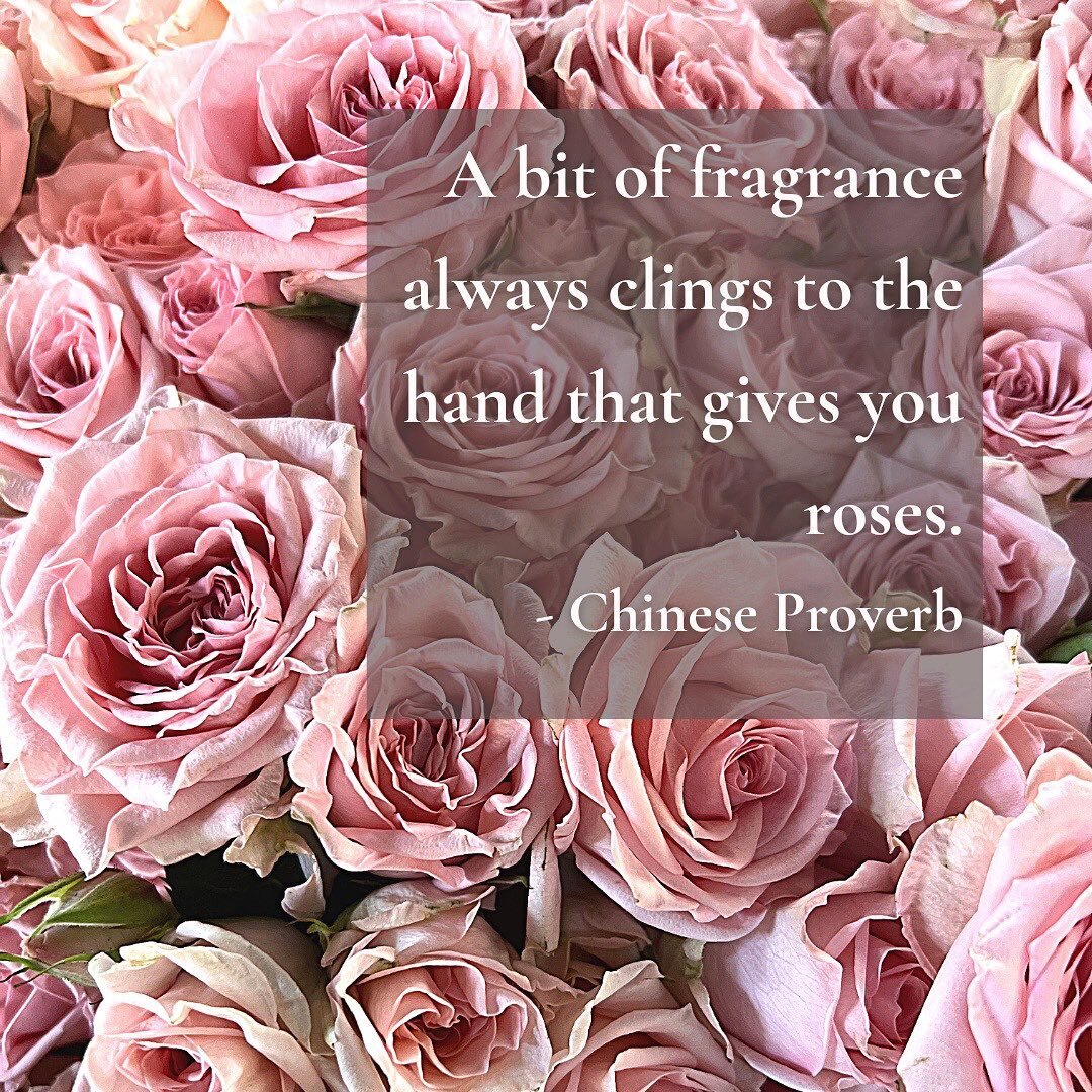We don&rsquo;t think this sentiment is limited to just roses 🤍 

It&rsquo;s a beautiful first week of fall on the central coast, and we are looking forward to some beautiful florals coming soon! 

#giveflowers #donateflowers #flowerjoy #roses #sloco