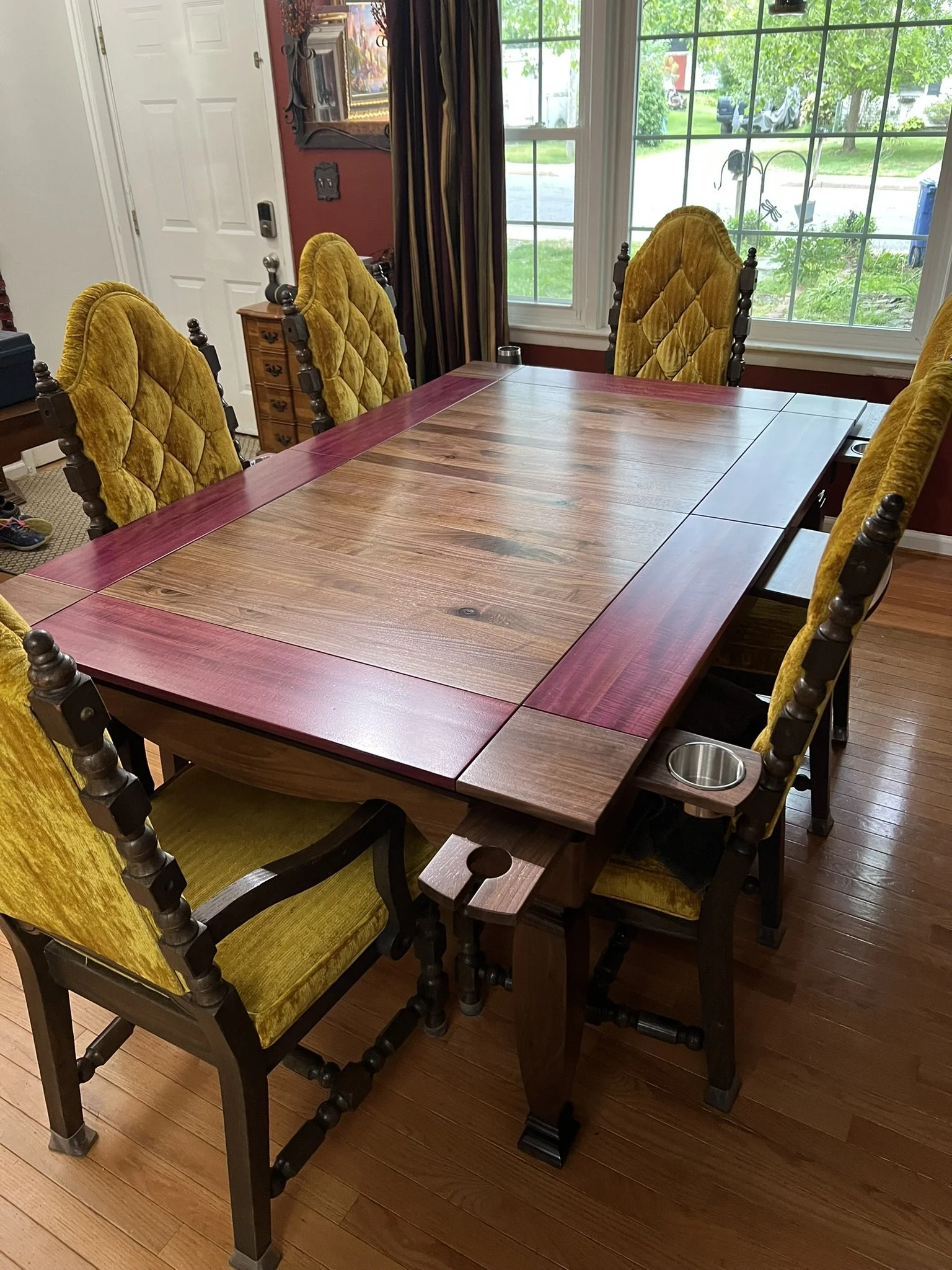 Wysocki "Farmhouse with curves" Style Game Table