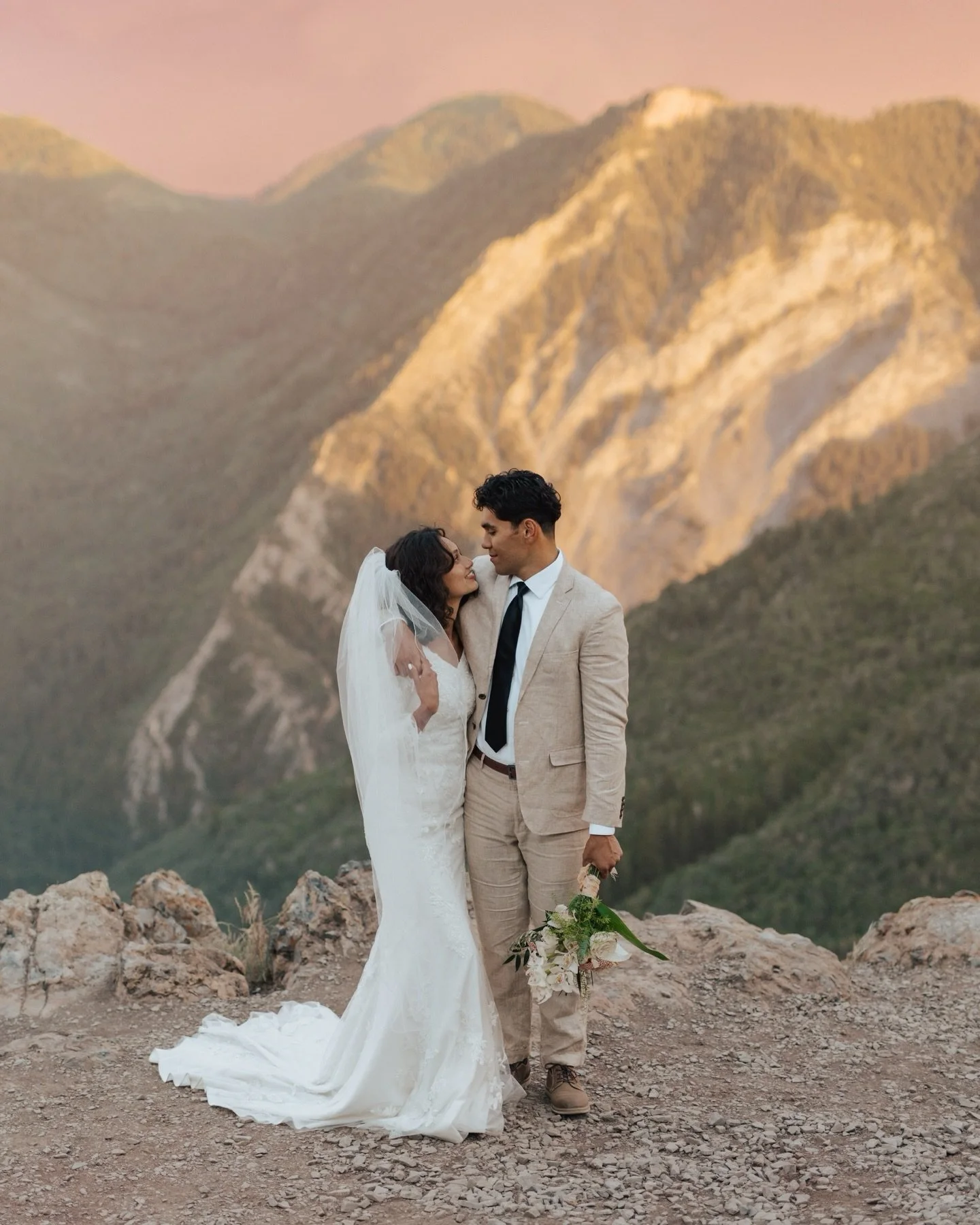 Where I got in my dreams, to the pink mountain tops of Provo Canyon...