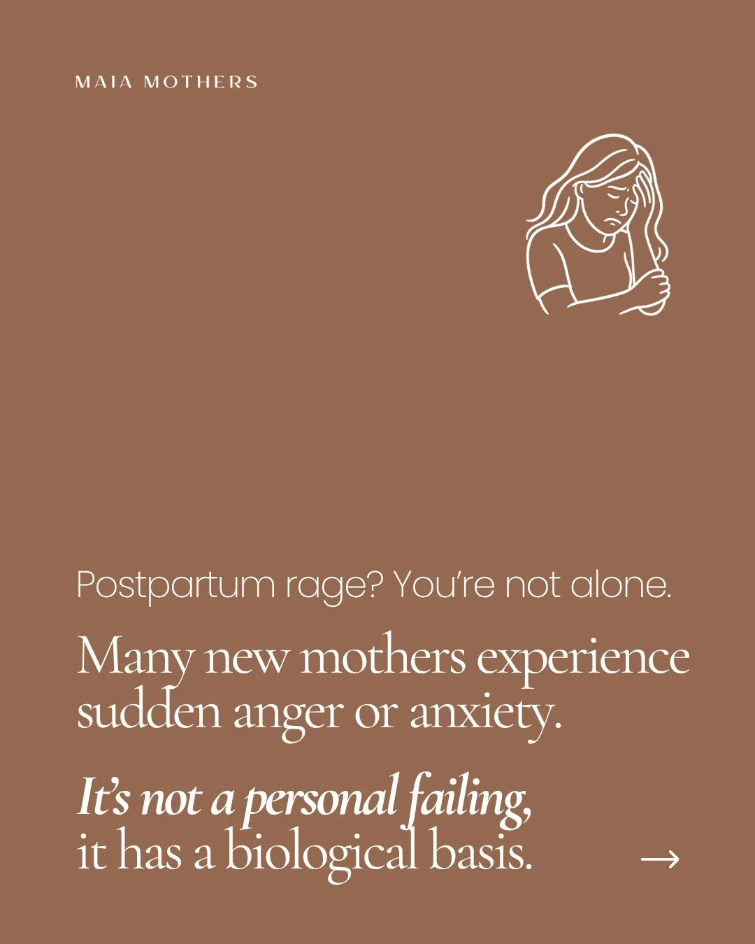Postpartum rage and anxiety can feel frightening, but they are more common than most people talk about. And importantly, they are not signs that you&rsquo;re failing.⁠
⁠
Here&rsquo;s what&rsquo;s happening biologically:⁠
🫶🏻 Hormones drop dramatical