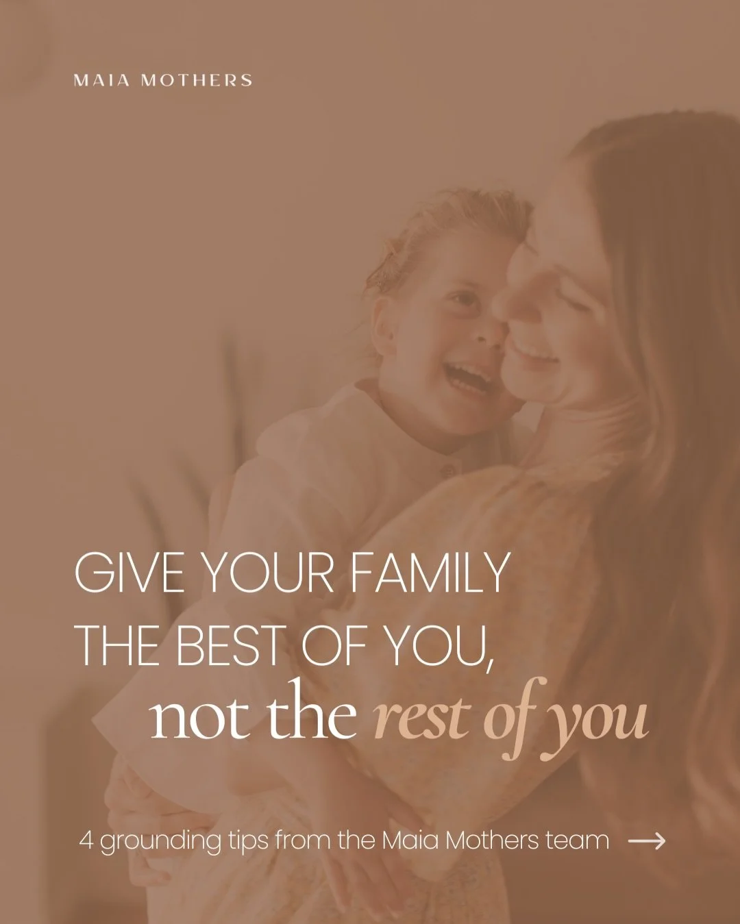 Give your family the best of you
not the rest of you

This season is a reminder to slow down
and come back to what keeps you grounded 🌿

✨ Rest that lets your body exhale
✨ Boundaries that protect your energy
✨ Nourishment that supports your mind an