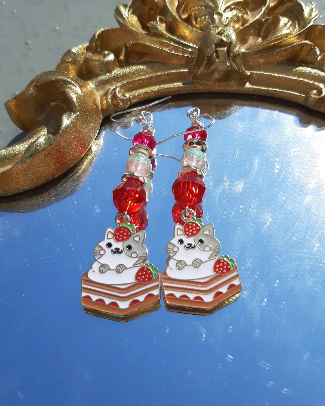 I'm always asking- how can I make something even CUTER?

These are definitely *even cuter*! (Seriously, swipe to the end for the super limited Strawberry Shortcakes with Milk Kitty earrings!!!)

Brand new earrings dropping on Monday, March 7th for my