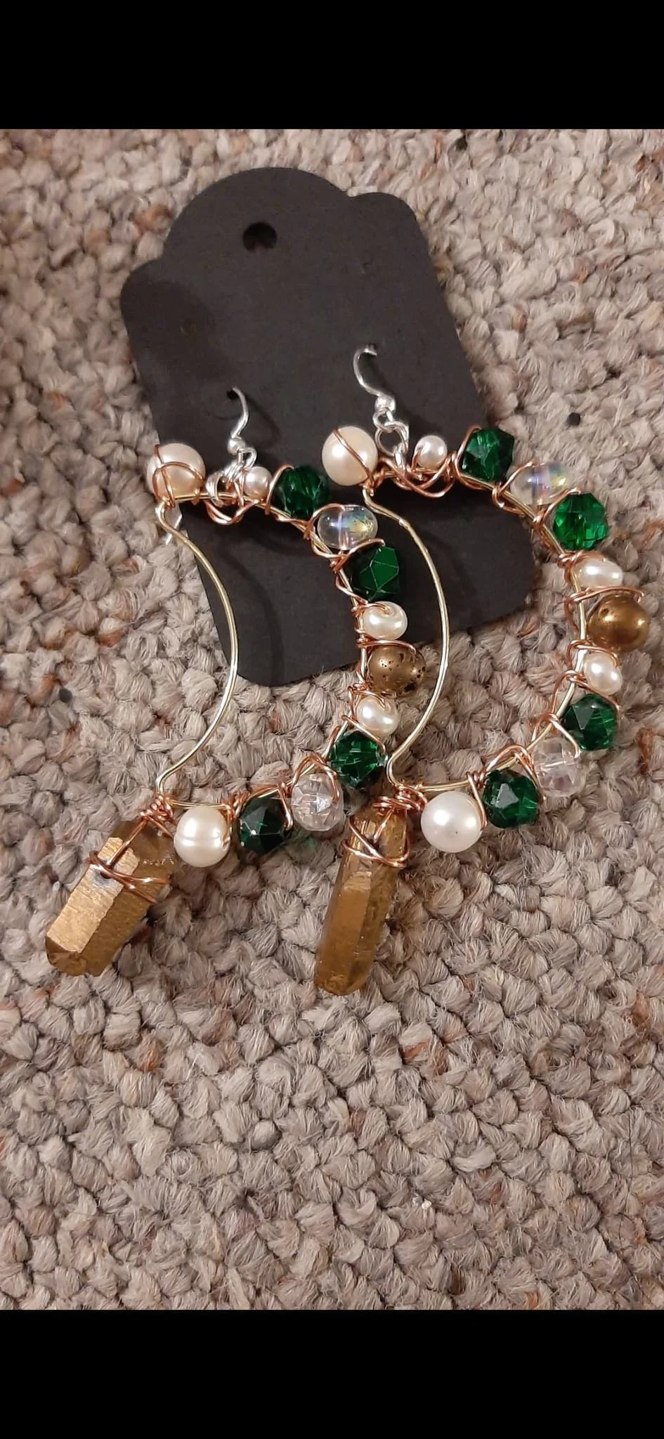 Anne Boleyn Moon Earrings