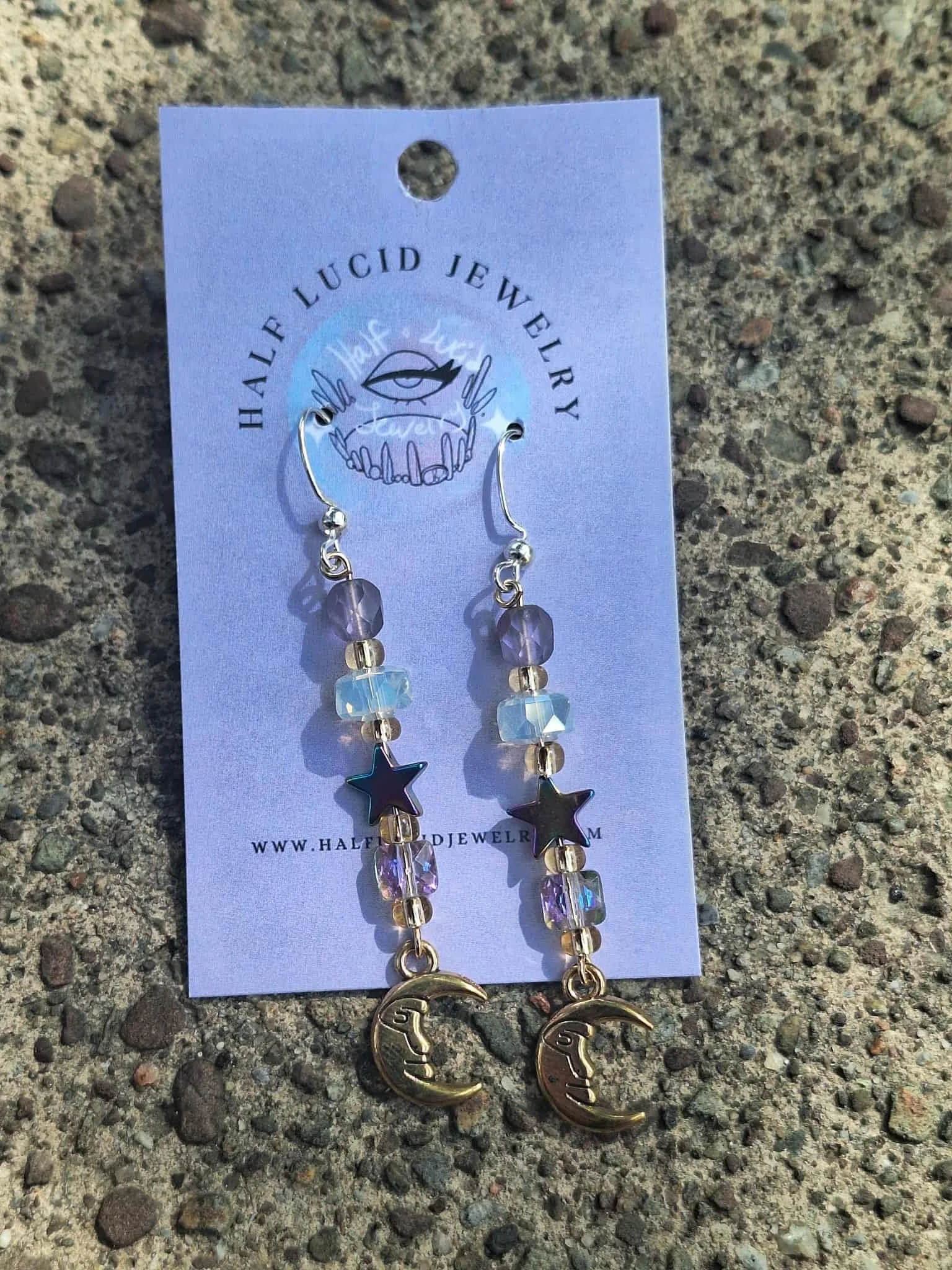 Beneath the Milky Twilight Earrings