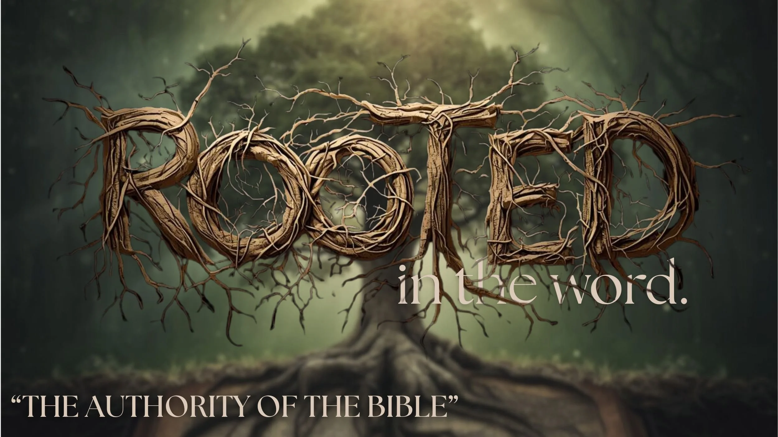 The Authority of the Bible