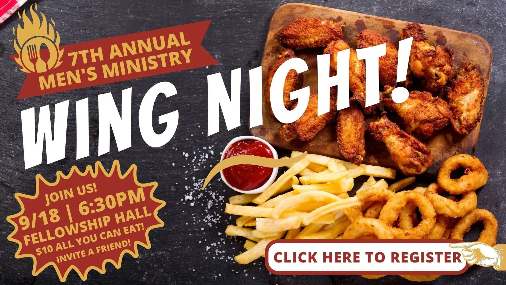 Men's 7th Annual Wing Night