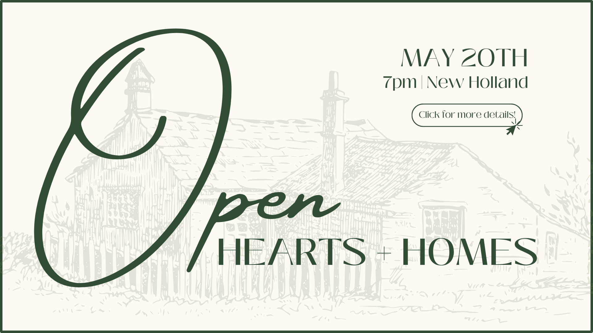 Open Hearts + Homes