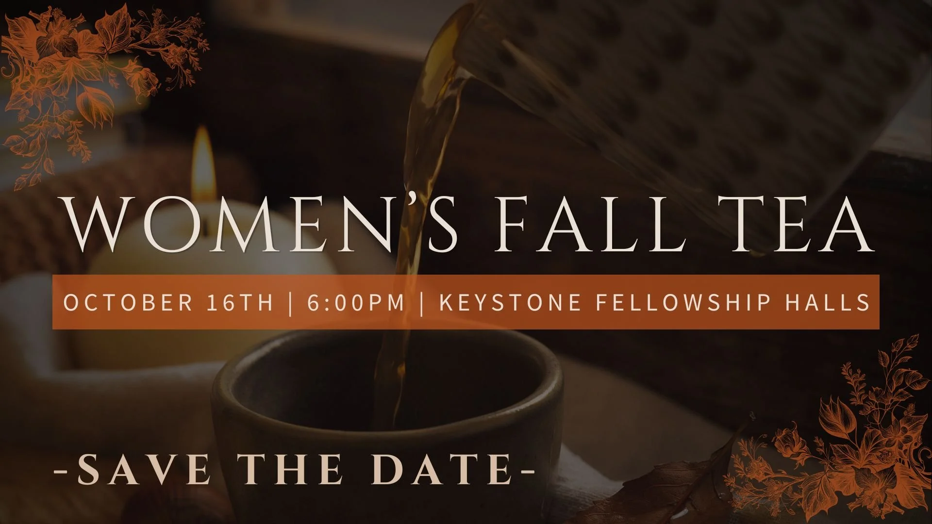 Women's Fall Tea