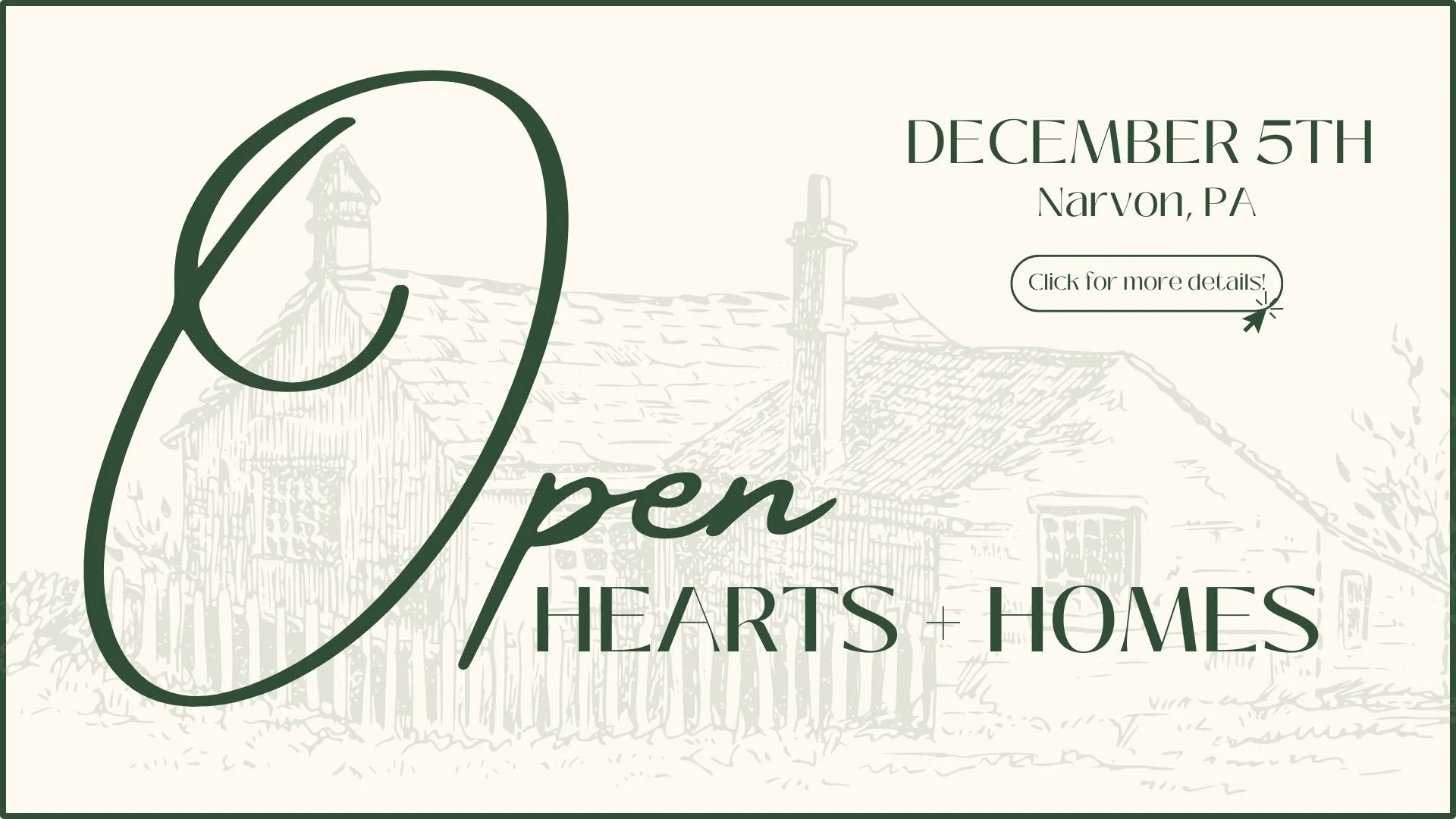 Open Hearts + Homes