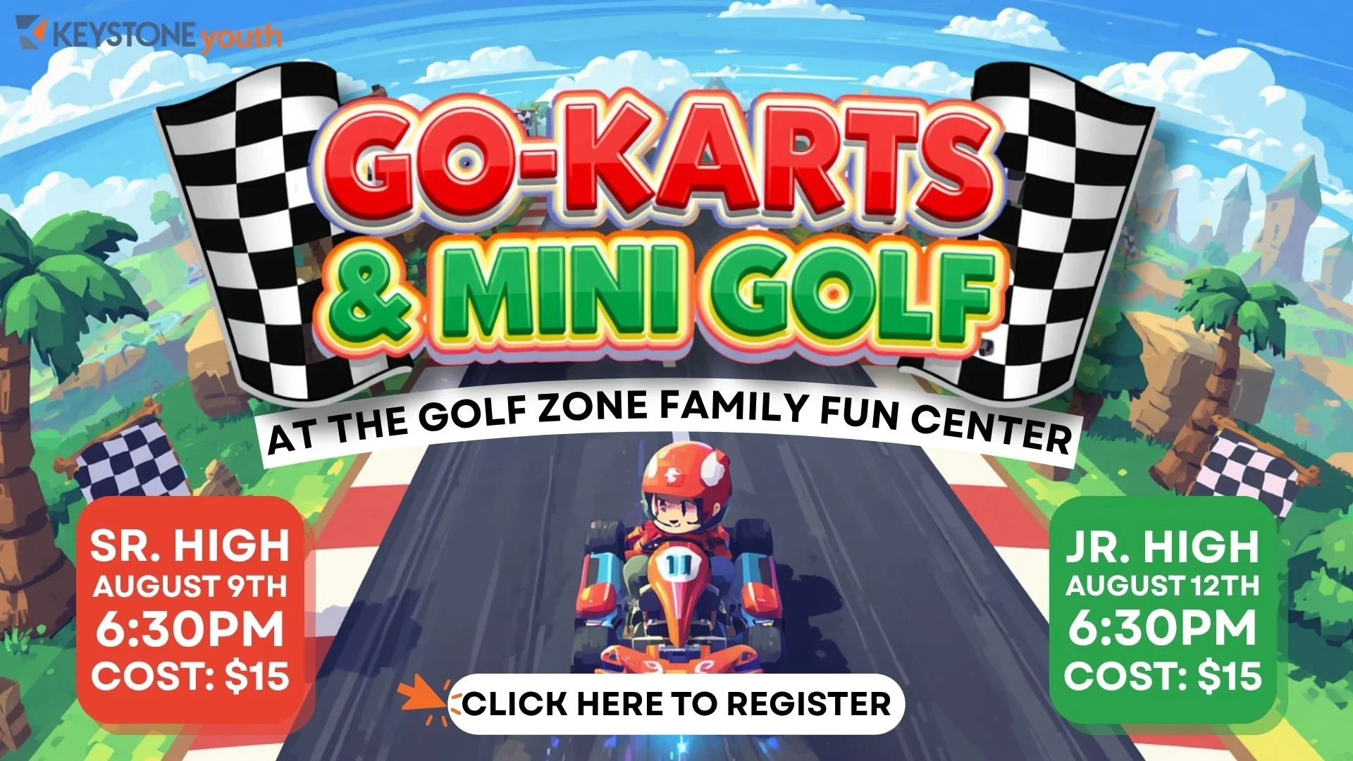 Youth Go-Karts and Mini Golf