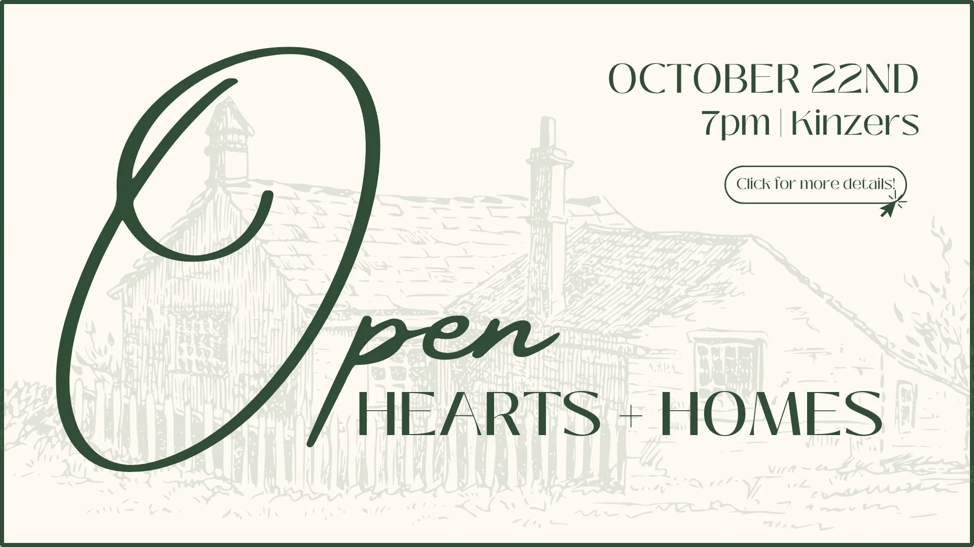 Open Hearts + Homes