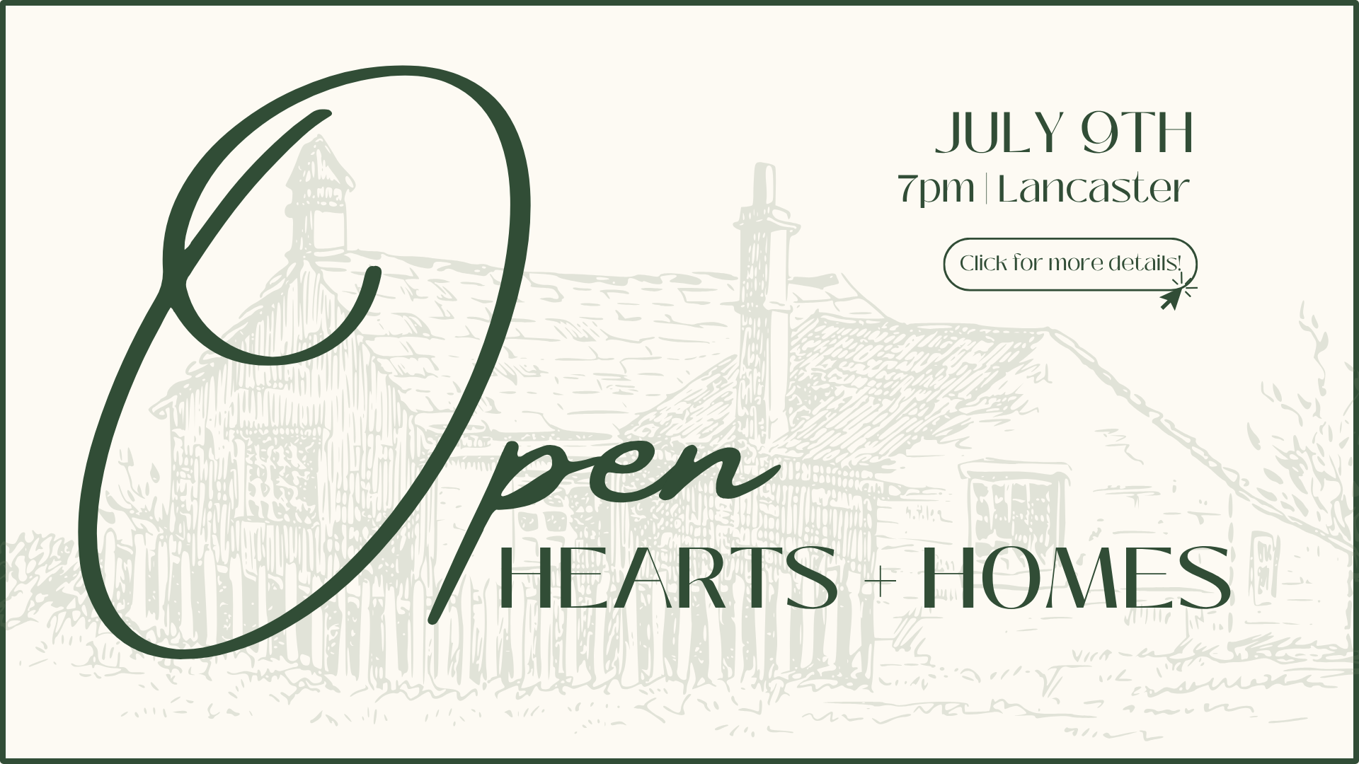 Open Hearts + Homes