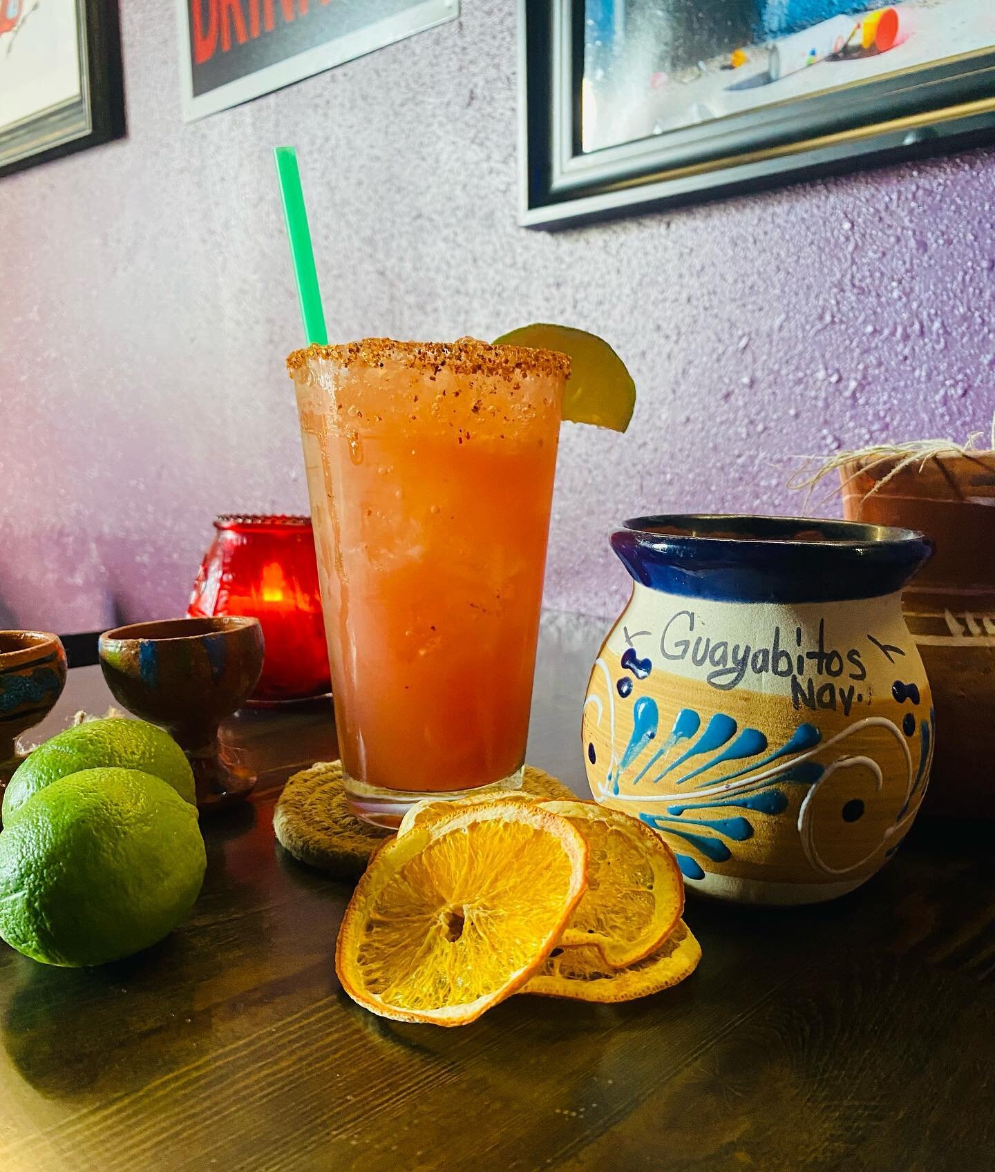 NiteOwl&rsquo;s Spicy Habanero Margarita! Silver tequila, blood OJ, fresh lime, habanero shrub, with a Tajin rim! 🦉
.
.
737 Main St. Unit F. (8th &amp; Main) 
Open Tue-Sat 5pm to LastCall &amp; (Closed Sunday &amp; Monday)
.
.
#NiteOwlBar #tropicald