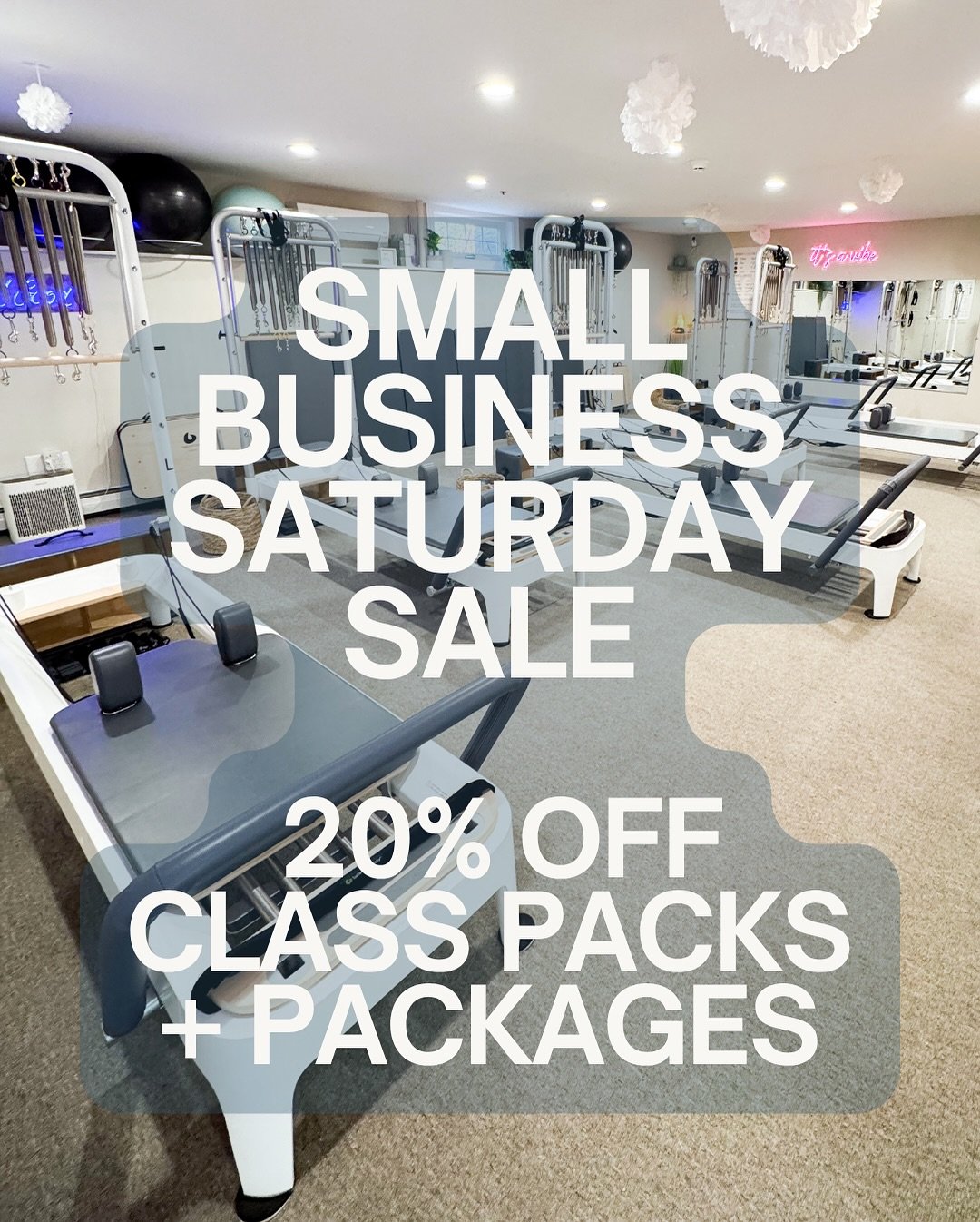 ✨ SMALL BUSINESS SATURDAY IS COMING! ✨

 One day only &mdash; Saturday, November 29 &mdash; get 20% off all class packs + Trio packages using code TRIOSBS2025 💫

This is our biggest sale of the year + the best time to stock up, start a routine, or g