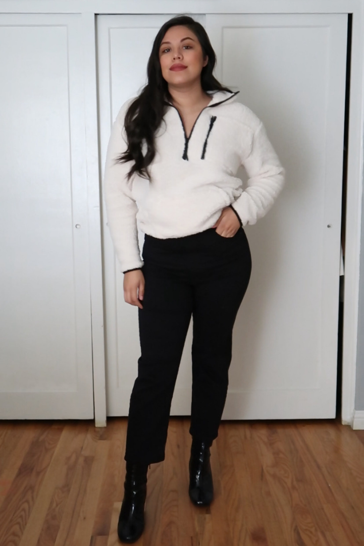 walmart sherpa pullover $10