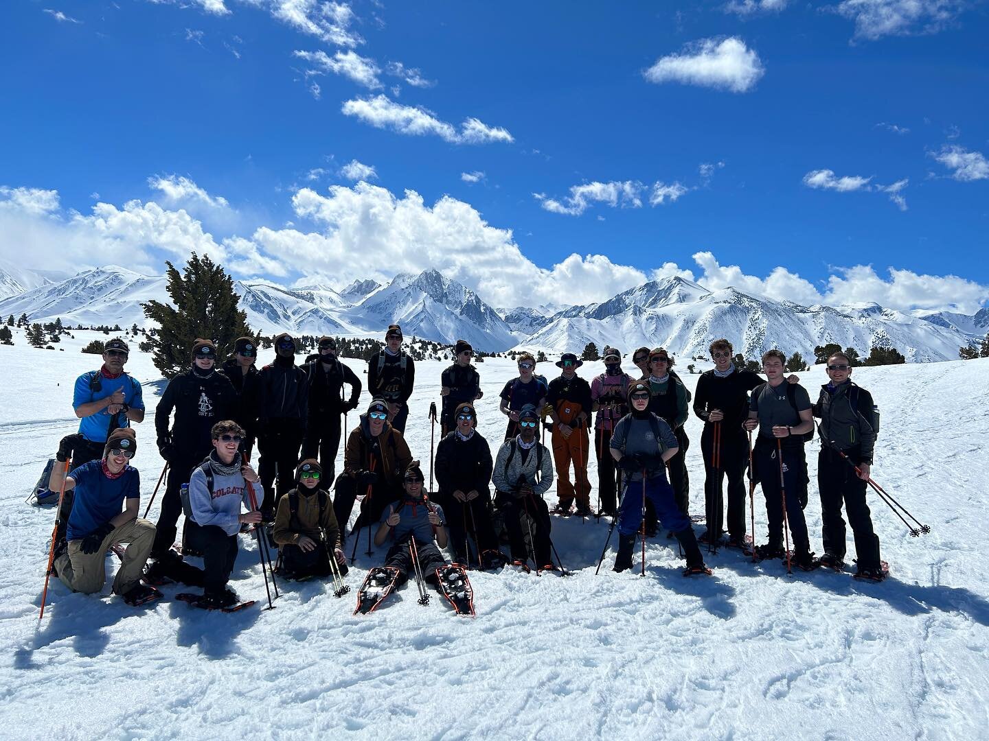 Belmont Hill School takes on the High Sierra to the High Desert!

Throwing it back to this awesome trip last spring during our record snow year here in the Sierra Nevada. From rock climbing in the high desert to snowshoeing in the high Sierra, we had