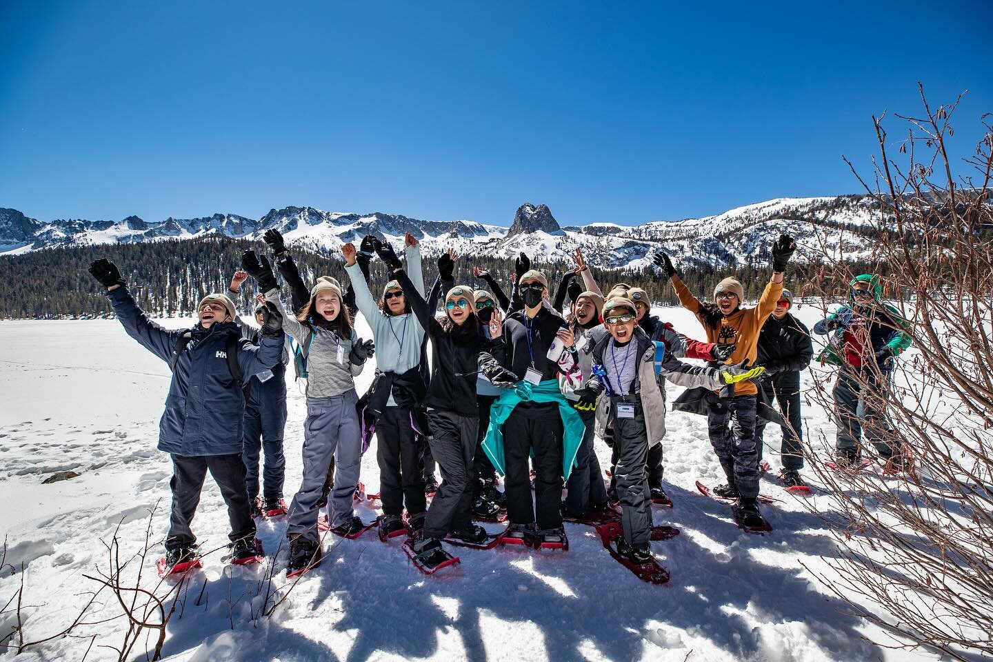 Ever wanted to go snowshoeing? We promise, these students had snow fun at all walking around this winter wonderland&hellip; (just kidding!). 

Snowshoeing is the highlight of many of our winter programs. Come experience the snow globe with us here in