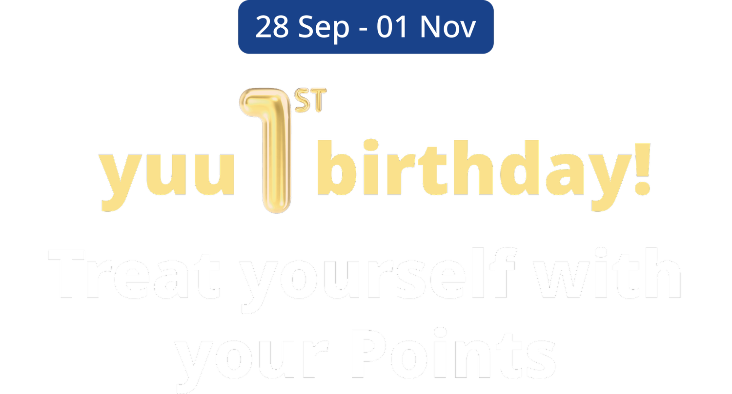 yuu’s 1st Birthday - week5 — yuu Rewards Club