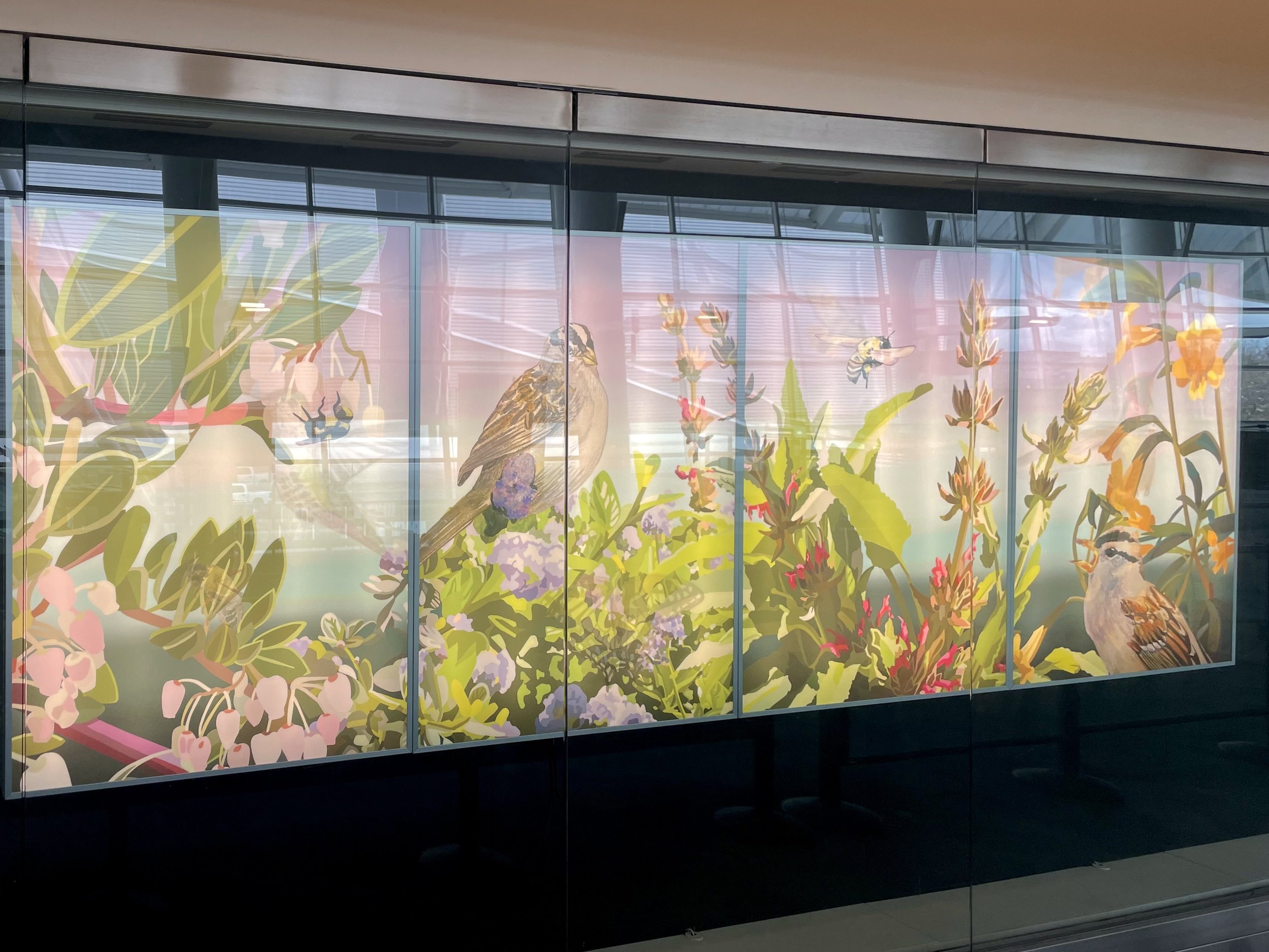 Lenticular Art, SJC Mineta Intl. Airport