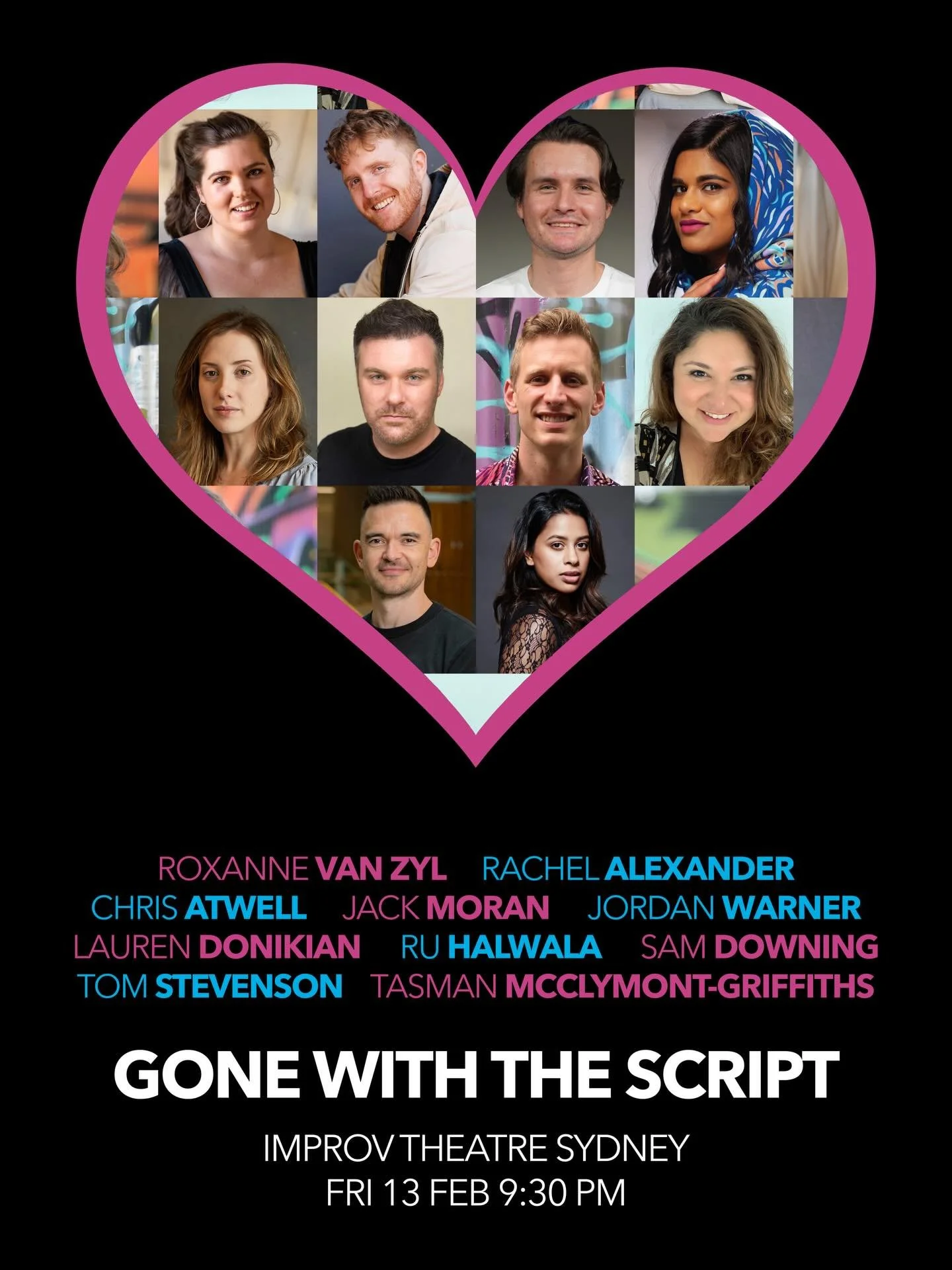 Gone with the Script is hitting the ITS stage on Friday, February 13, at 9:30pm for its premiere debut 🎬✨

Roll out the red carpet, then burn it, because we&rsquo;re throwing down an entire movie made up on the spot!

As voted by you, our first show