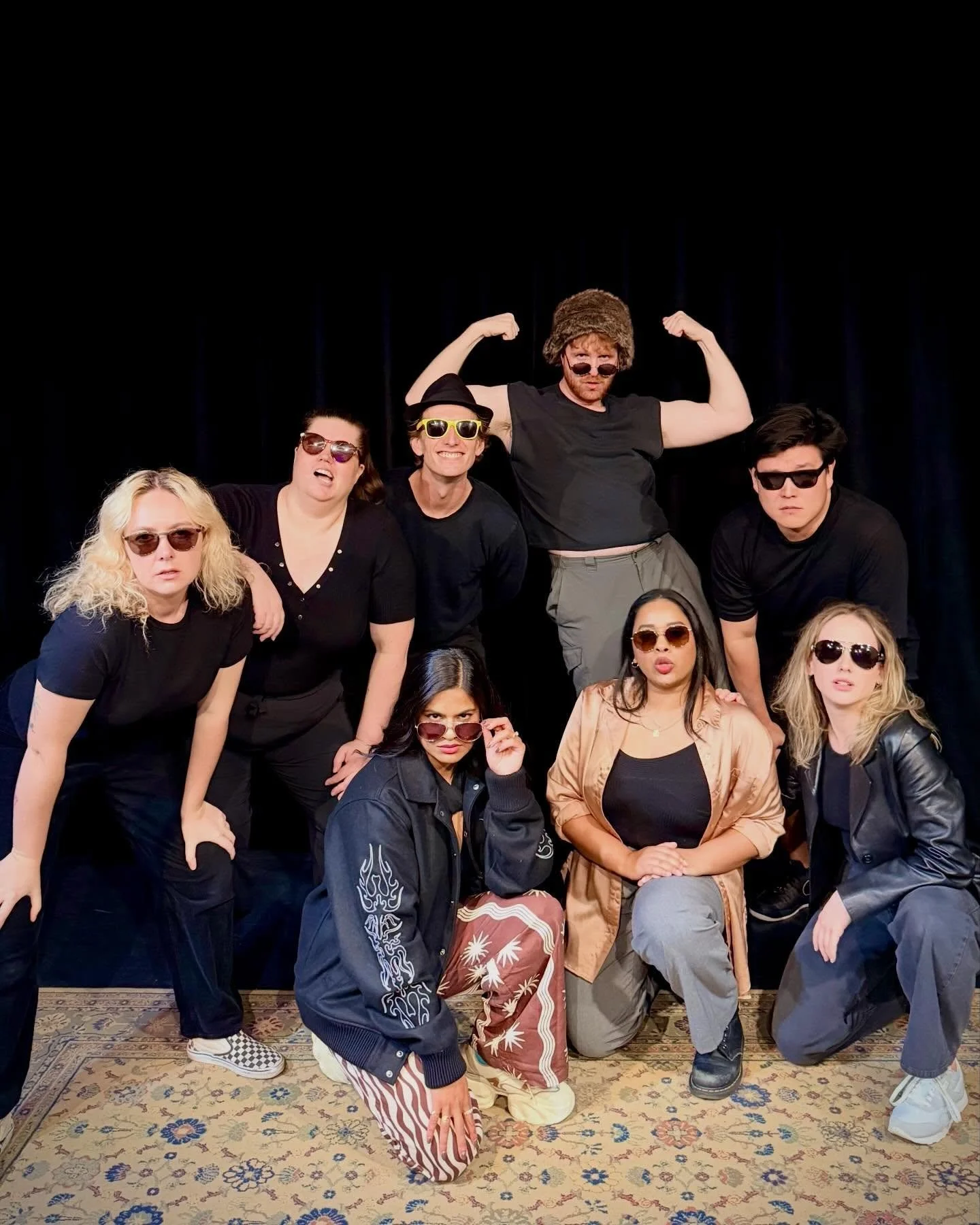 Trust falls, quiche the musical, a whole lot of slaps to the face &amp; 6002 stolen chickens. Mama we Heisted 🐣✨

Catch our next show on May 15 9:30PM @improvtheatresydney !!

🎨 Artwork by @jordan_warner11