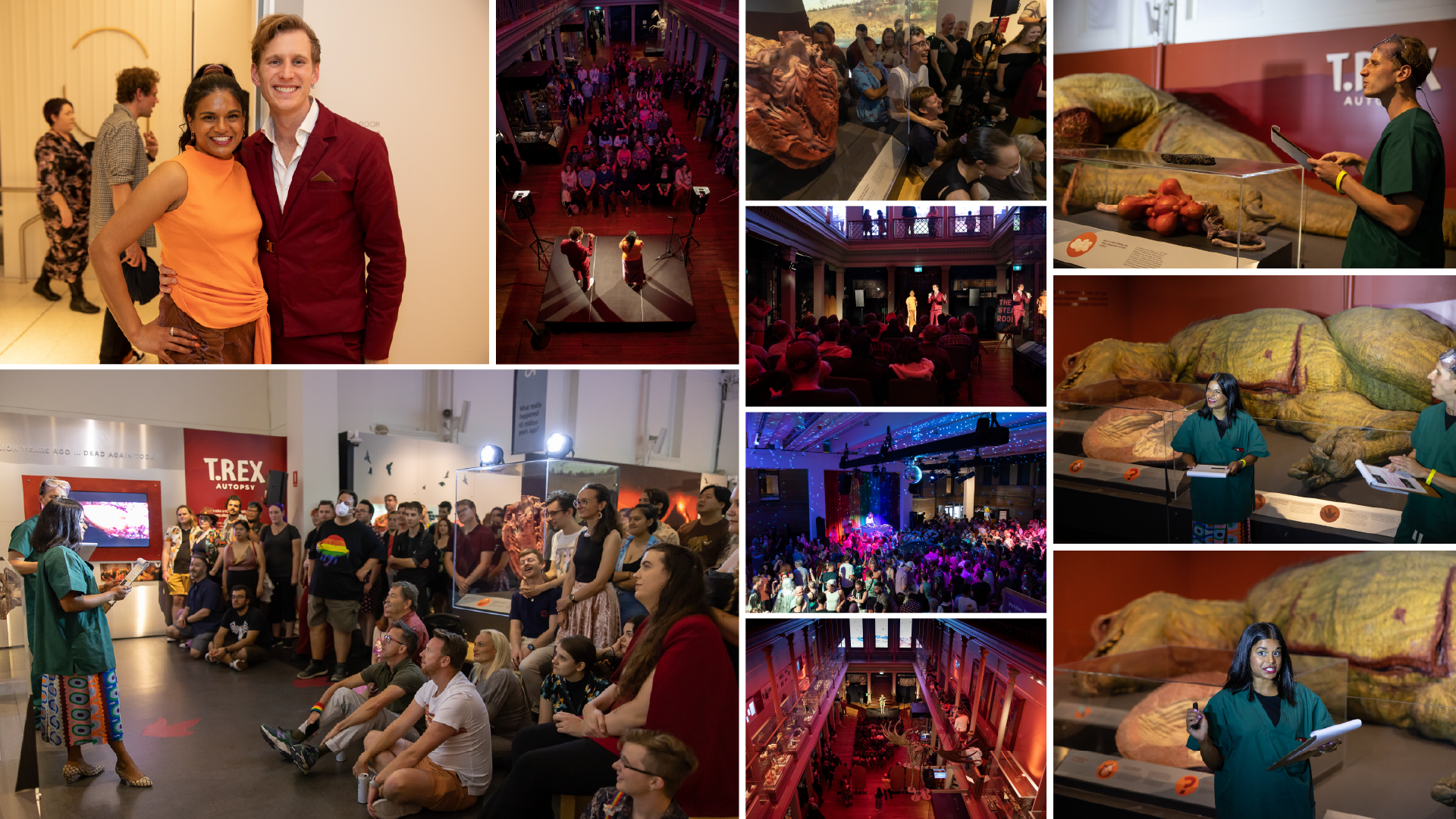 Scary Strangers at Australian Museum's Jurassic Lounge 2022-23