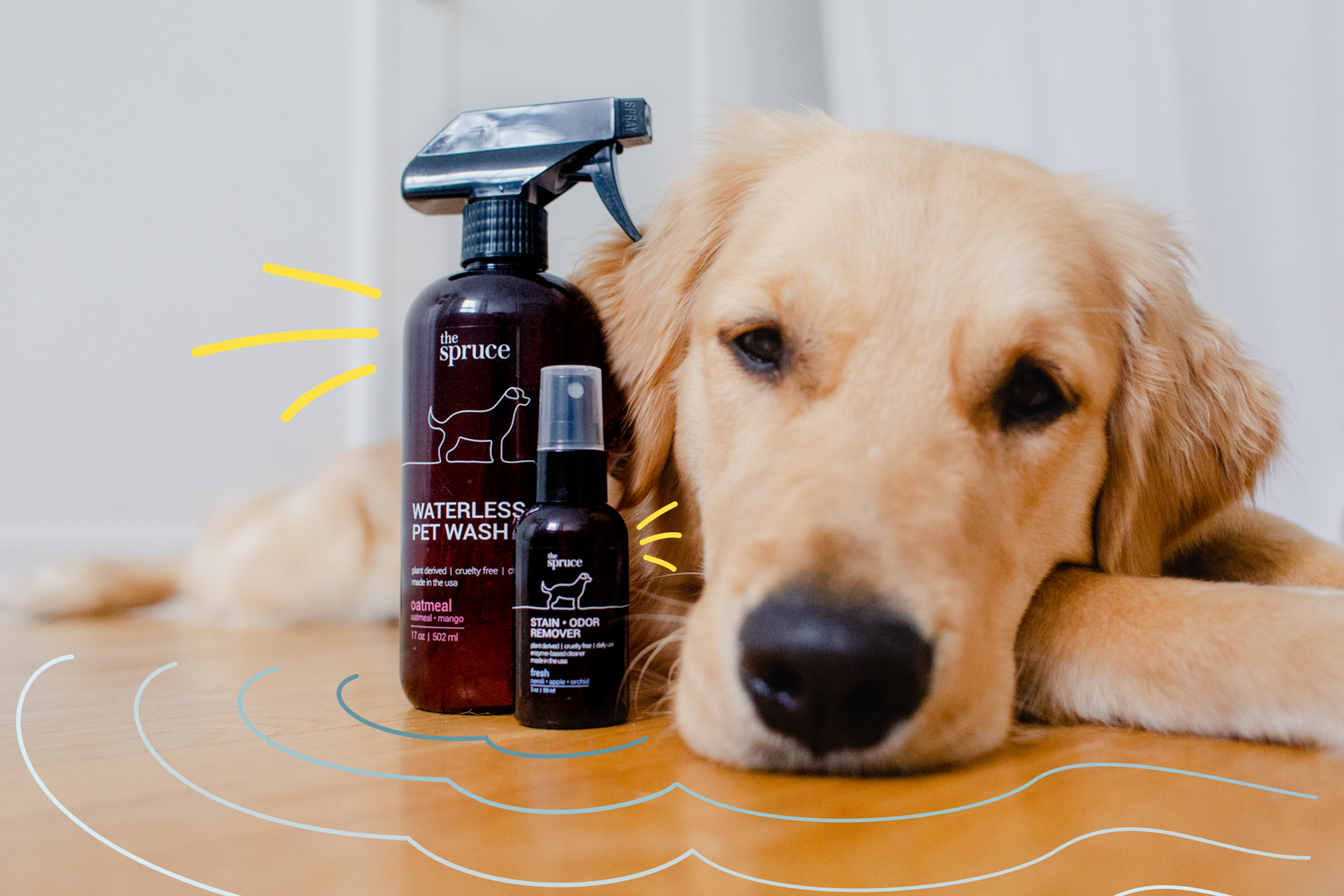 Package Design for The Spruce Pets Waterless Pet Wash