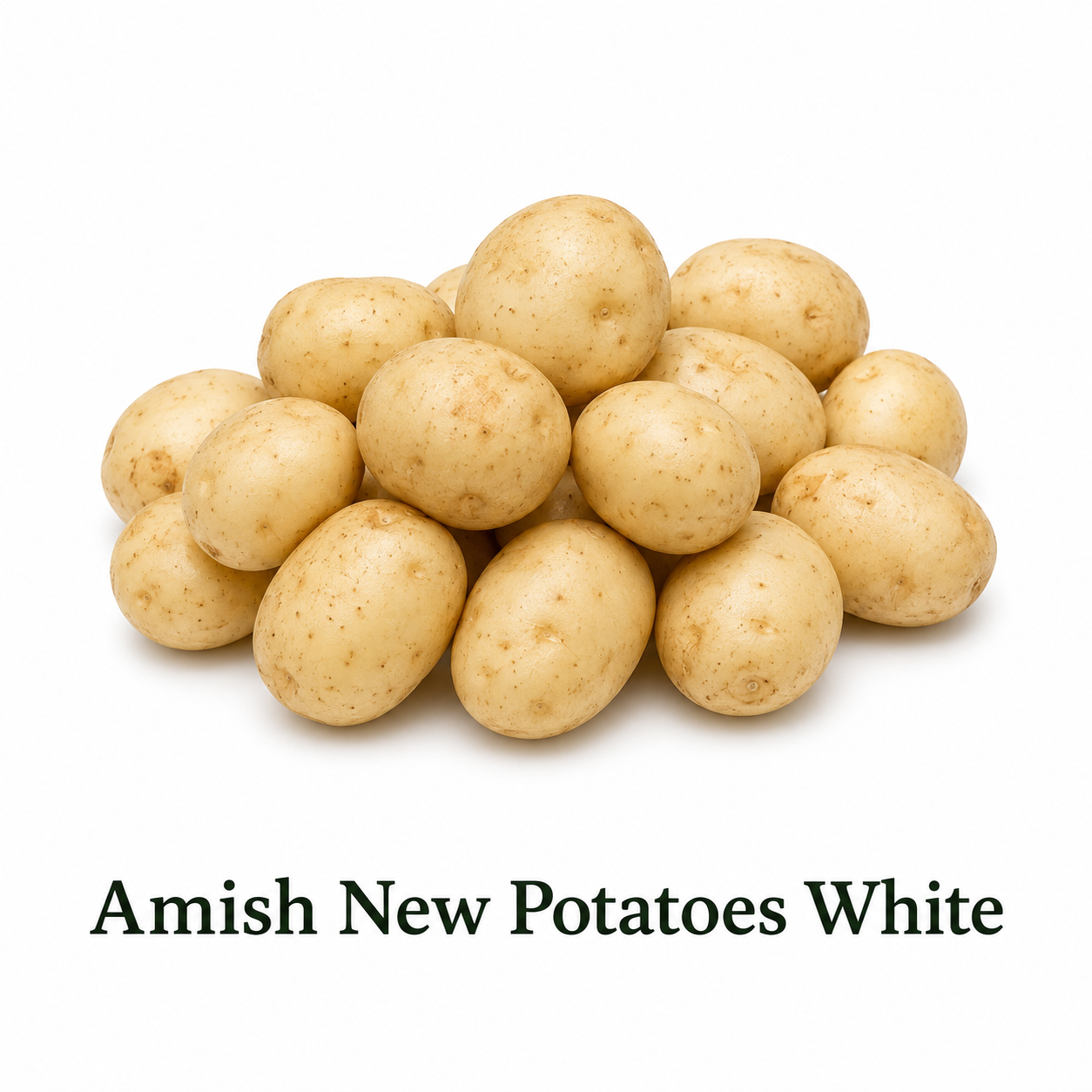 Amish White New Potatoes